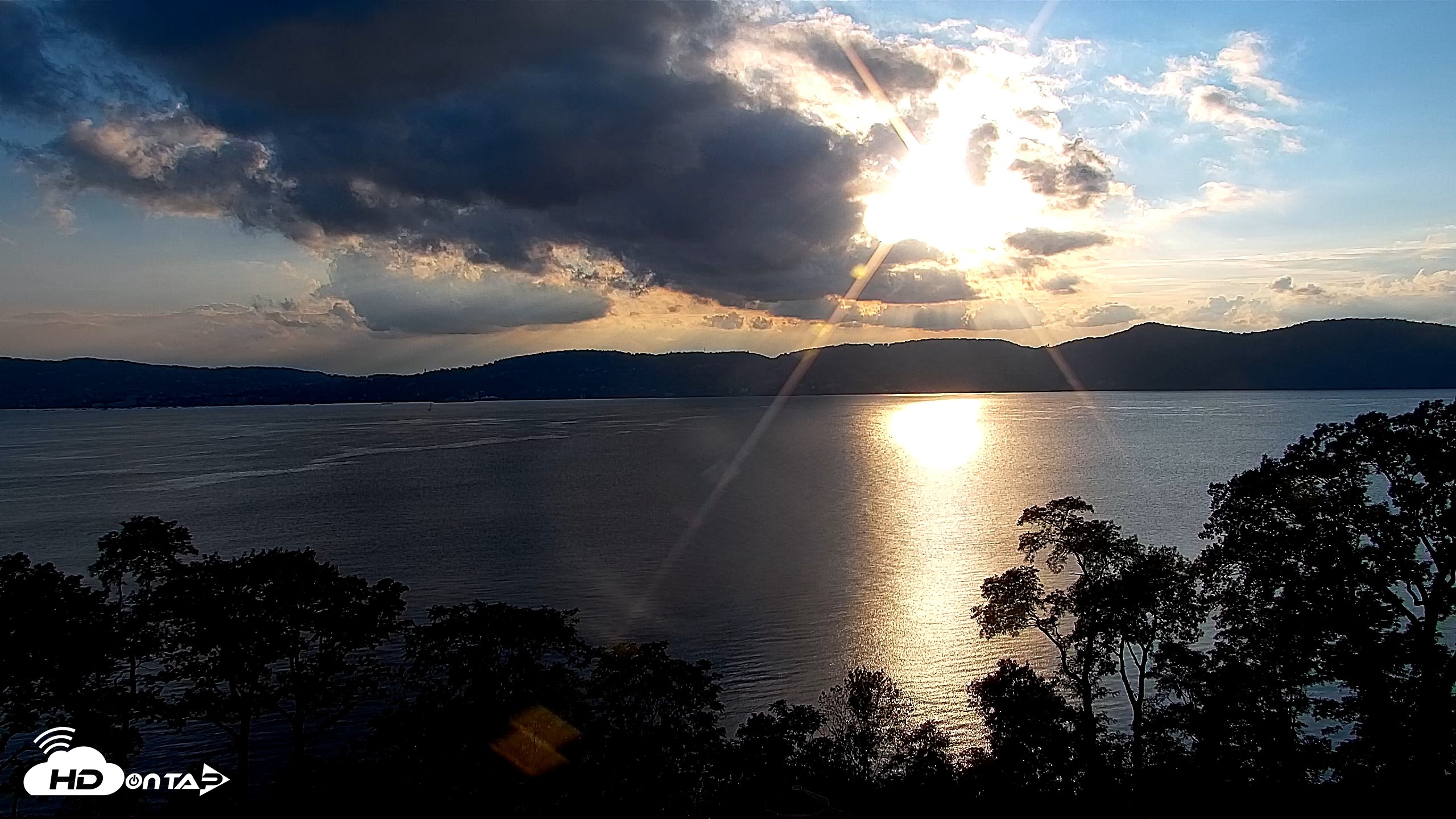 Snapshot of Hudson River Live Webcam taken Aug 22, 2026, 6:50pm EDT
