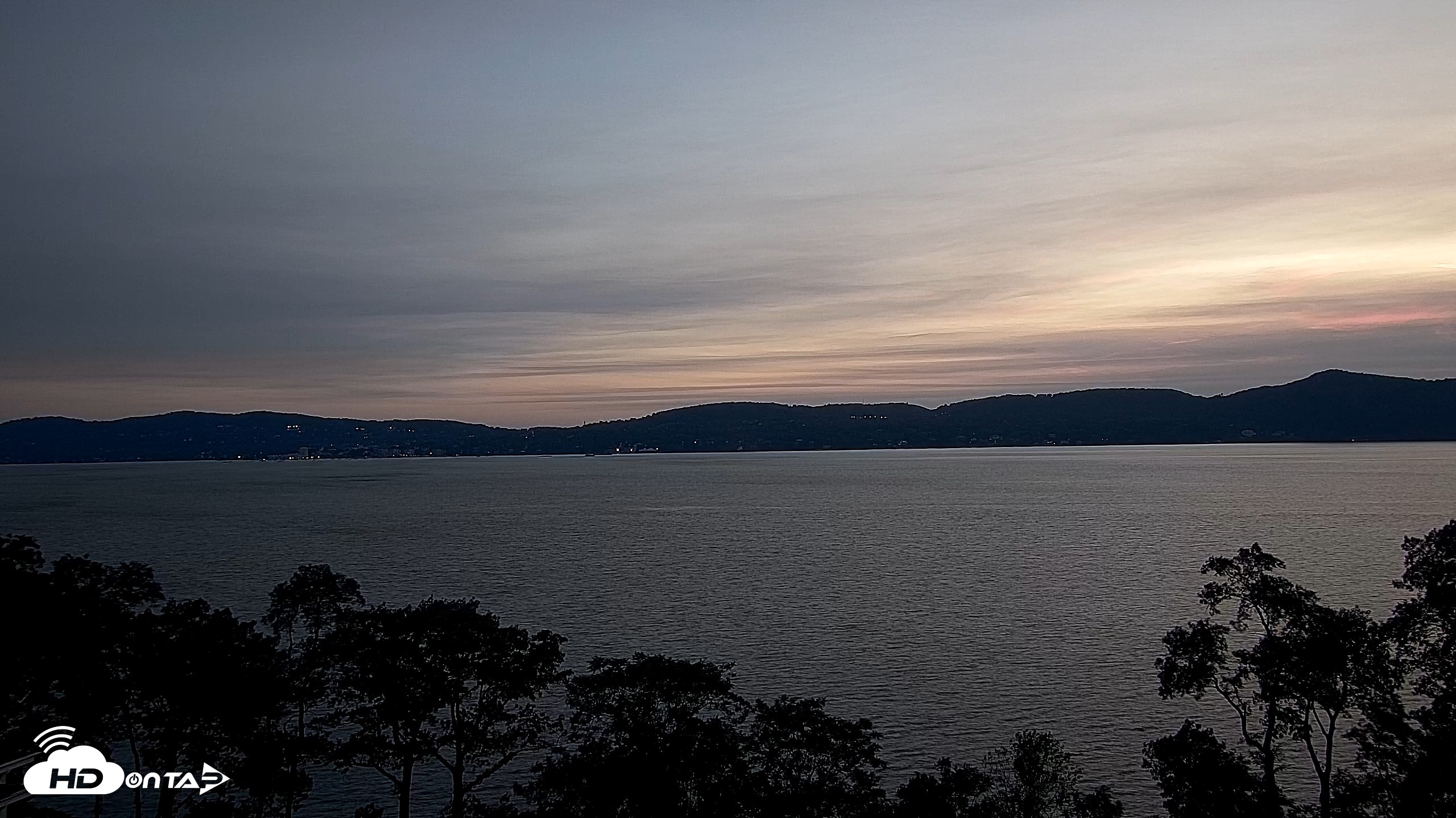 Snapshot of Hudson River Live Webcam taken Jul 14, 2026, 8:46pm EDT
