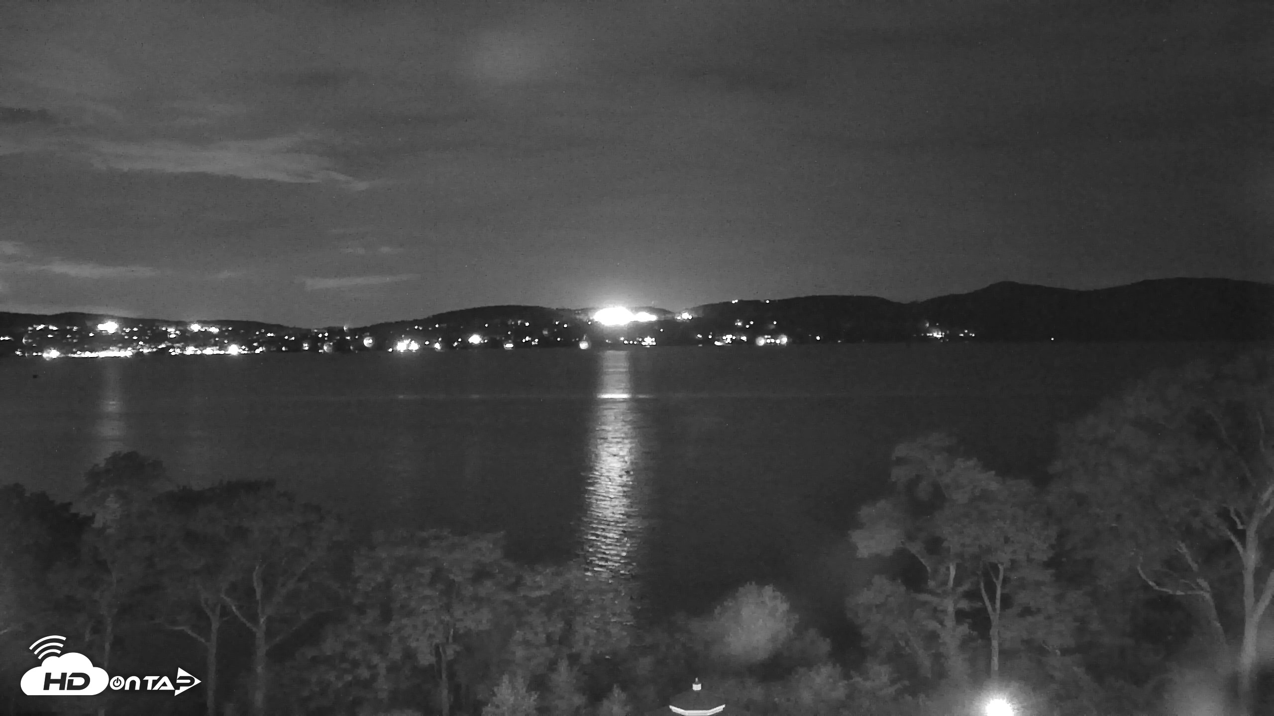 Snapshot of Hudson River Live Webcam taken Sep 18, 2026, 10:13pm EDT