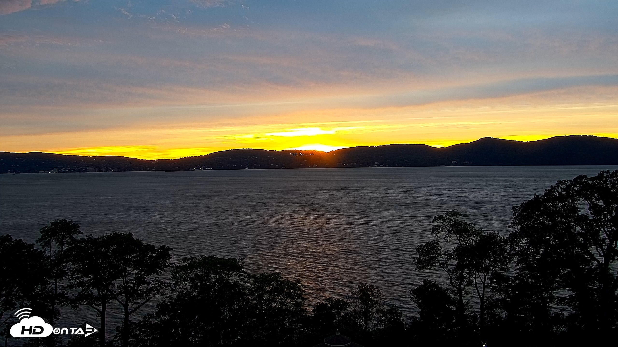 Snapshot of Hudson River Live Webcam taken Sep 25, 2026, 6:42pm EDT