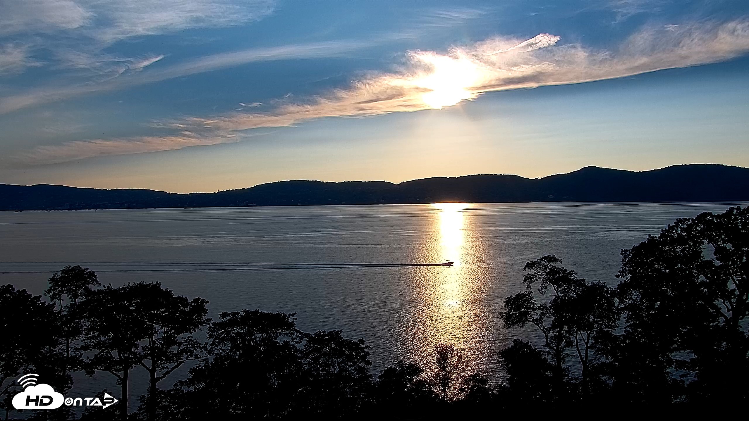 Snapshot of Hudson River Live Webcam taken Aug 28, 2026, 6:41pm EDT