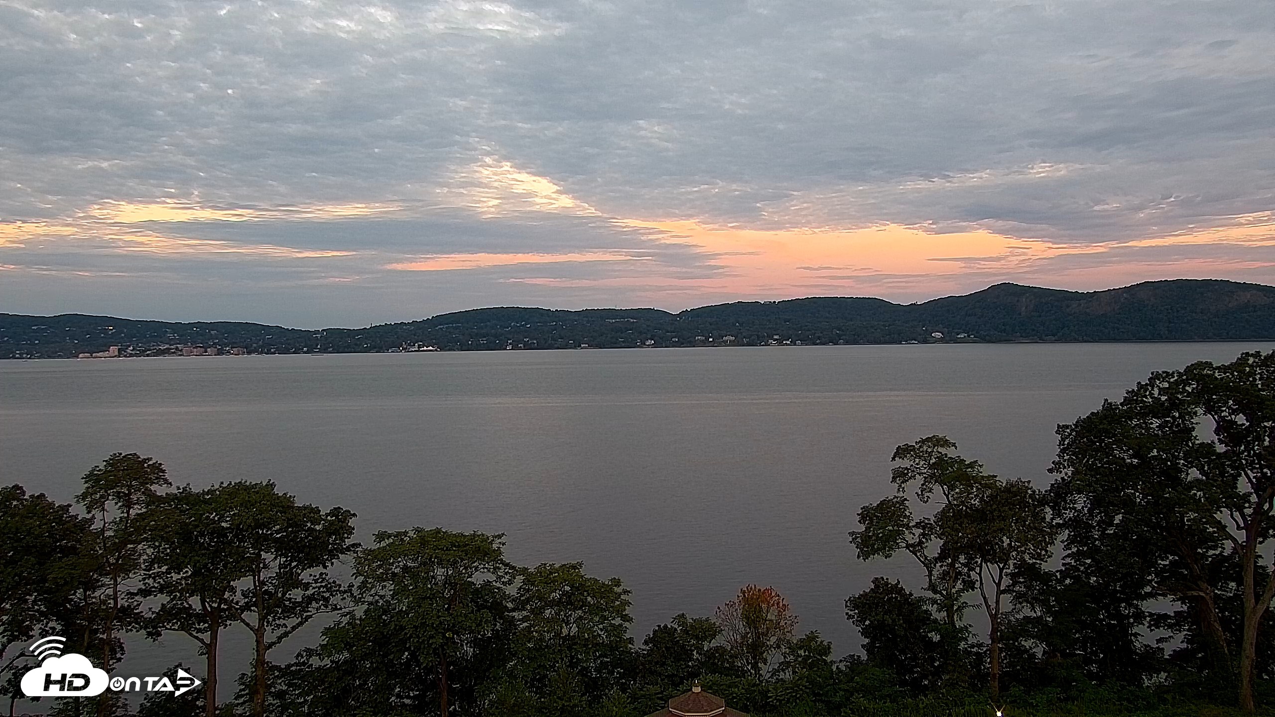 Snapshot of Hudson River Live Webcam taken Aug 30, 2026, 6:22am EDT