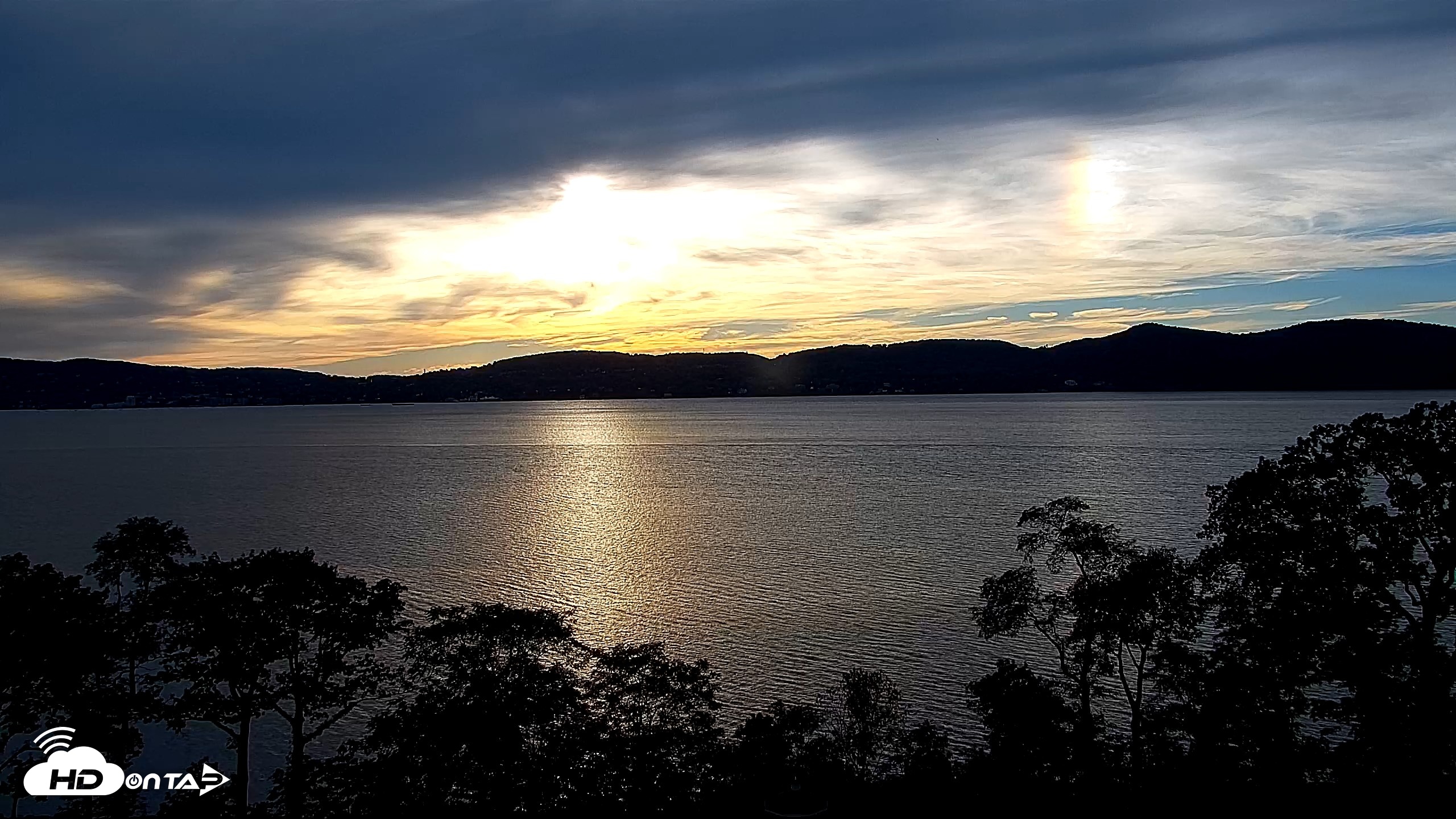 Snapshot of Hudson River Live Webcam taken Sep 24, 2026, 6:01pm EDT