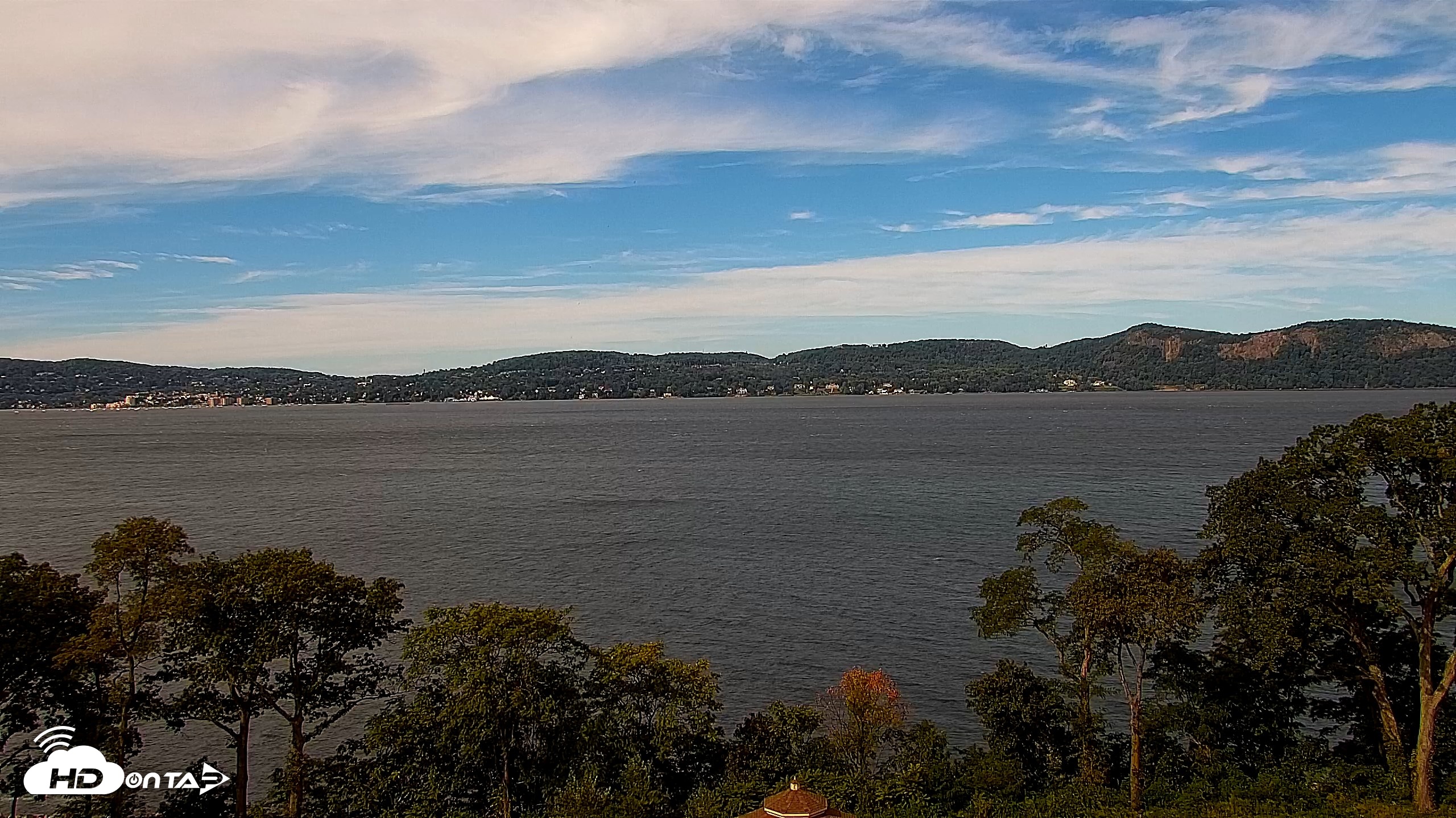 Snapshot of Hudson River Live Webcam taken Sep 25, 2026, 11:51am EDT