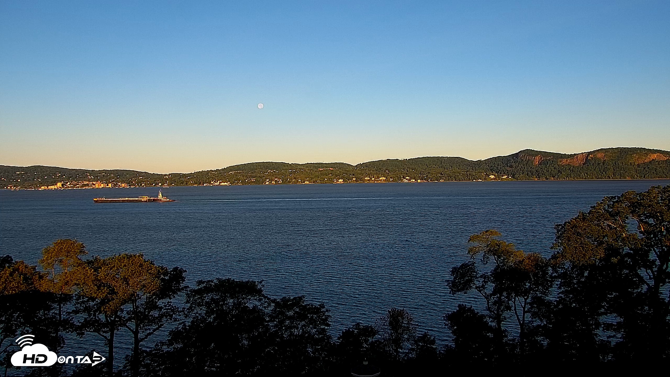 Snapshot of Hudson River Live Webcam taken Aug 29, 2026, 7:03am EDT