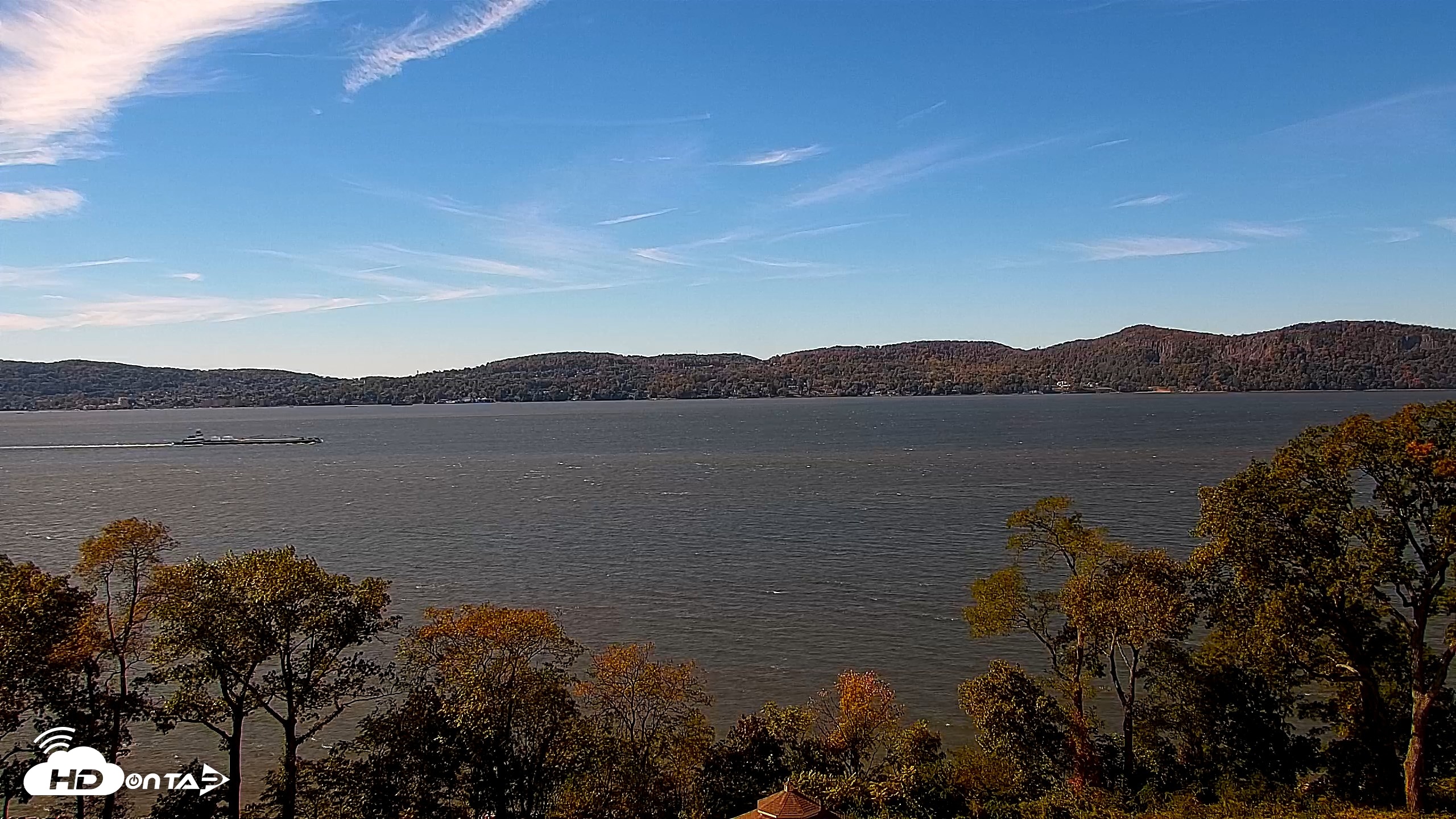 Snapshot of Hudson River Live Webcam taken Oct 21, 2026, 1:22pm EDT