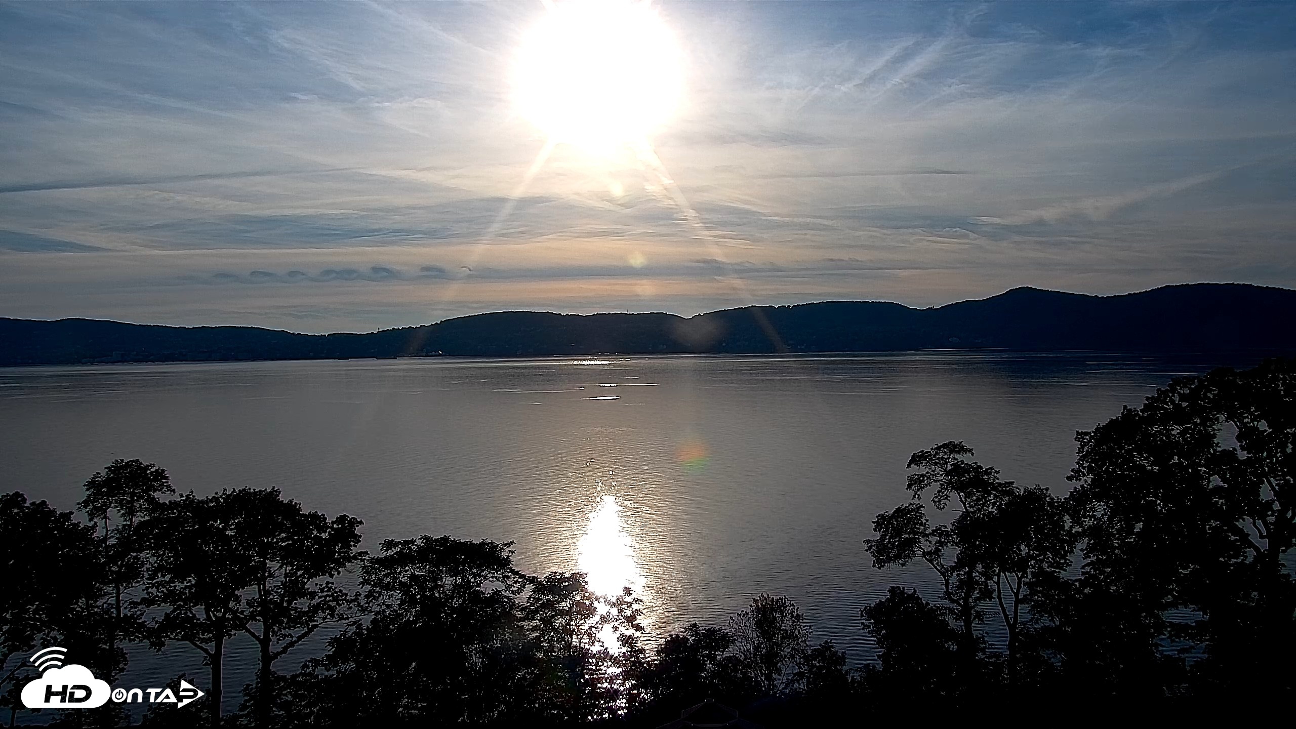 Snapshot of Hudson River Live Webcam taken Sep 8, 2026, 6:02pm EDT