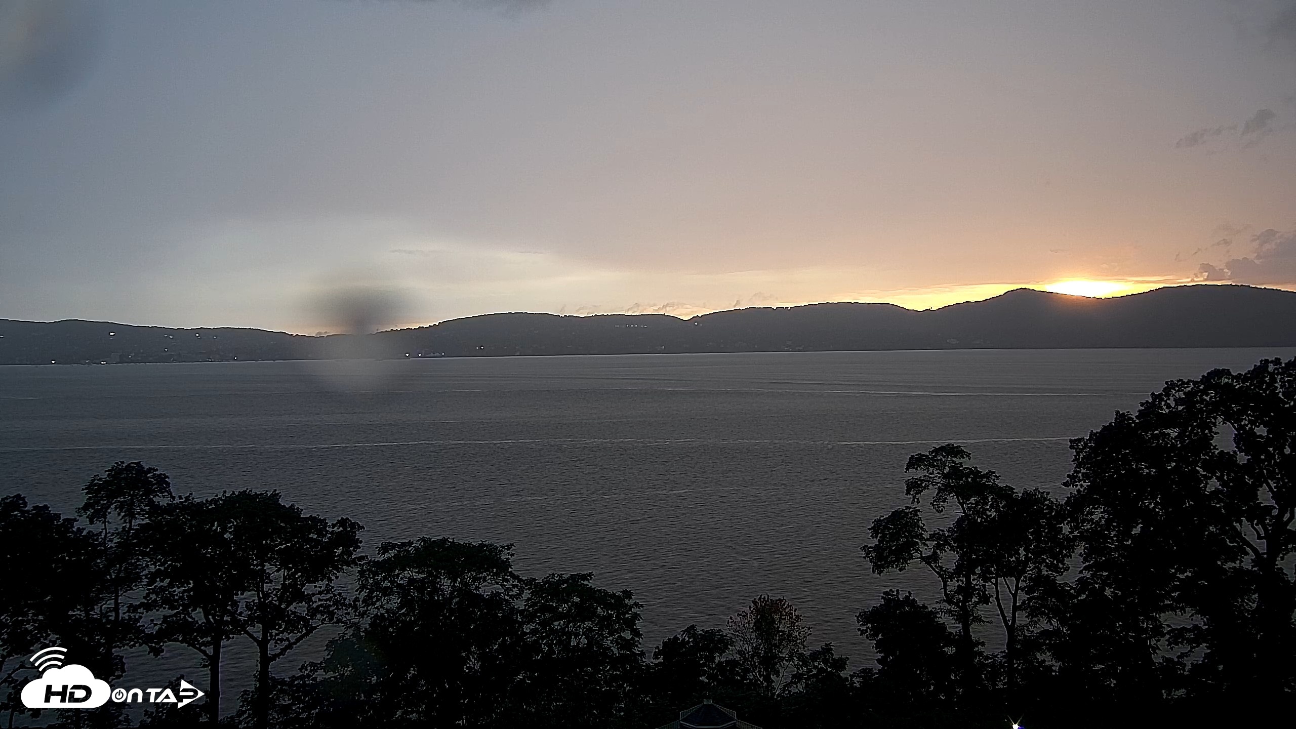 Snapshot of Hudson River Live Webcam taken Aug 7, 2026, 7:45pm EDT
