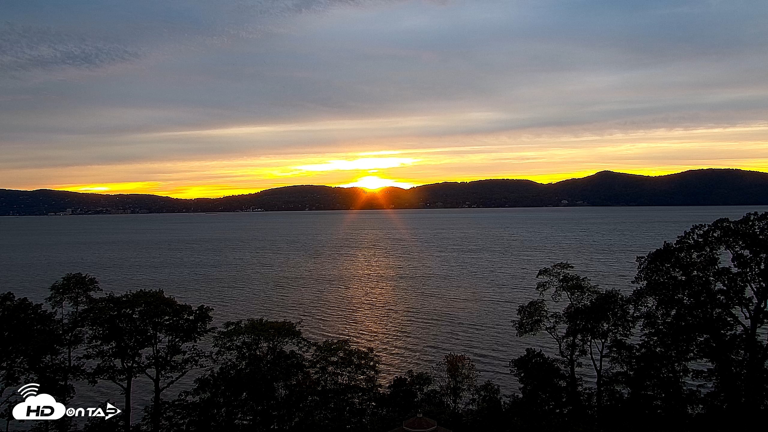 Snapshot of Hudson River Live Webcam taken Sep 25, 2026, 6:34pm EDT
