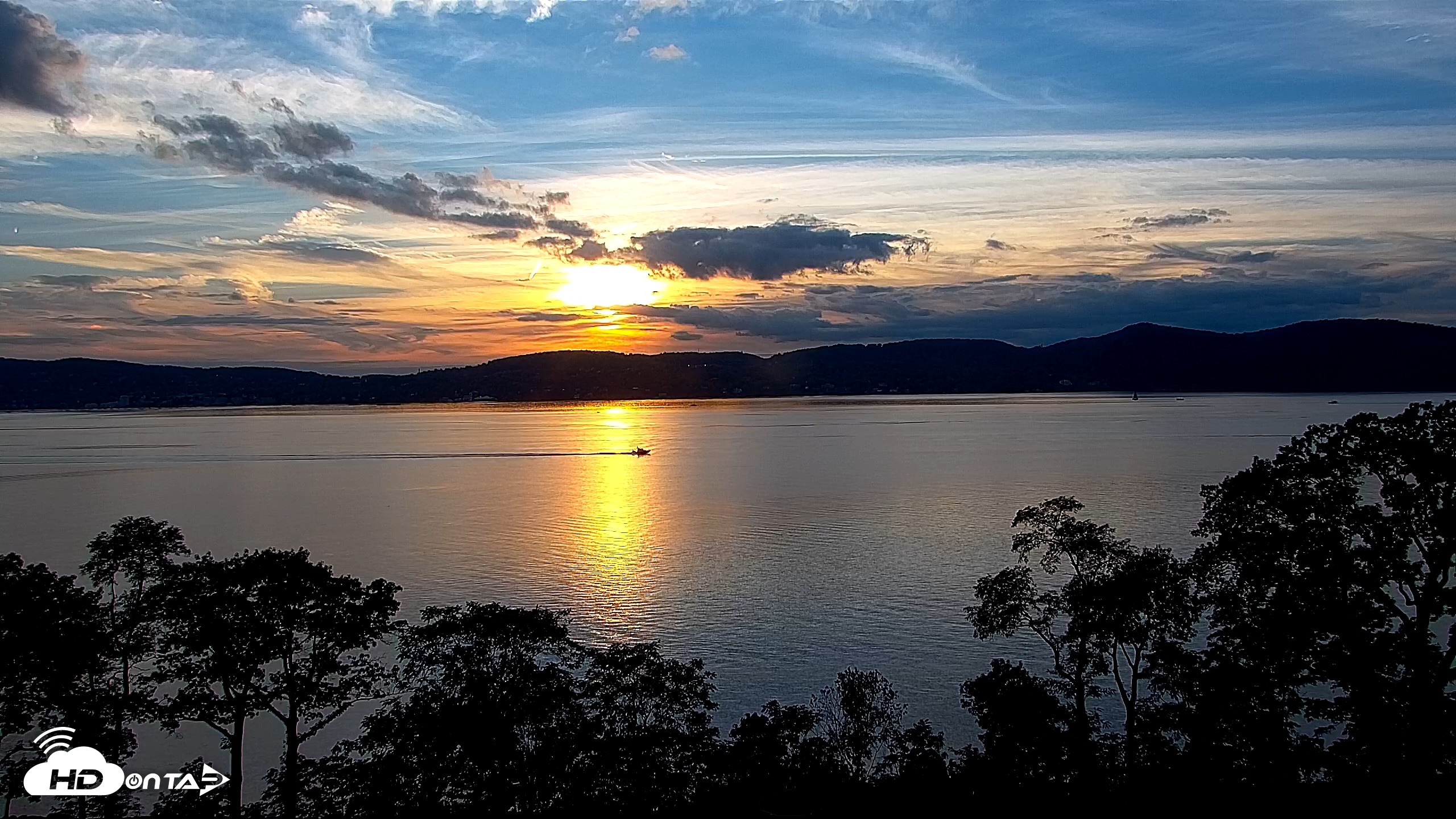 Snapshot of Hudson River Live Webcam taken Sep 30, 2026, 6:18pm EDT