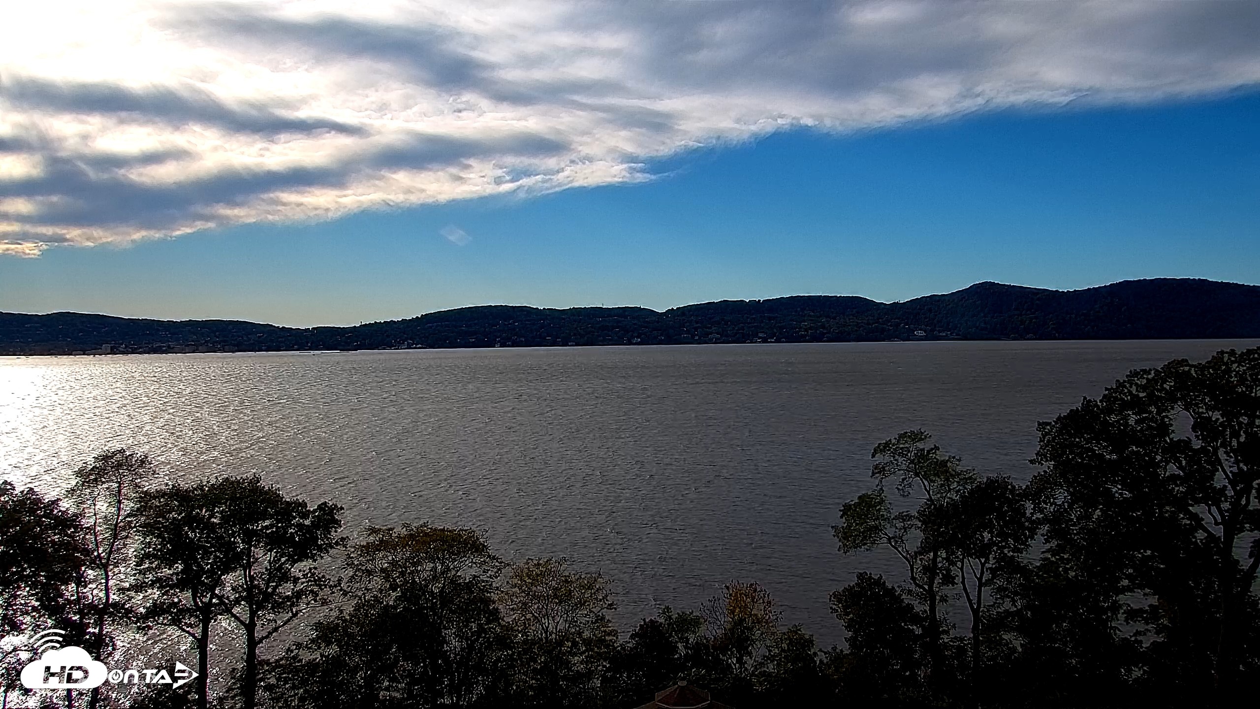 Snapshot of Hudson River Live Webcam taken Oct 17, 2026, 4:05pm EDT