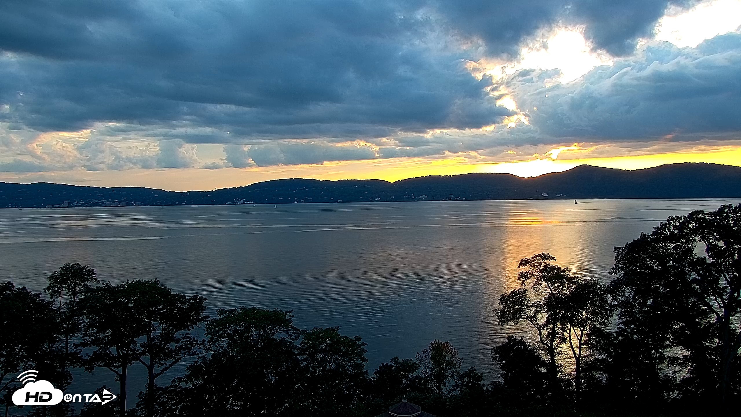 Snapshot of Hudson River Live Webcam taken Aug 21, 2026, 7:20pm EDT