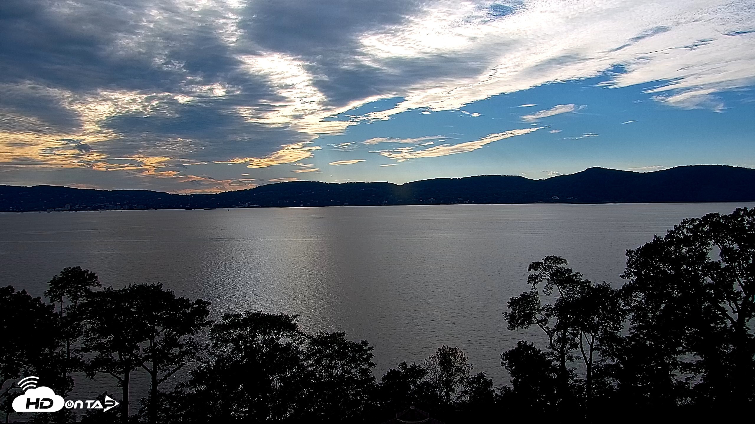 Snapshot of Hudson River Live Webcam taken Sep 10, 2026, 5:24pm EDT
