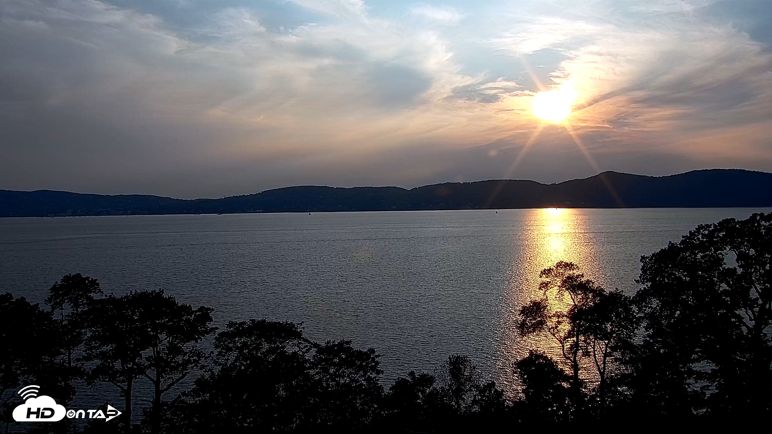 Snapshot of Hudson River Live Webcam taken Aug 13, 2026, 7:10pm EDT