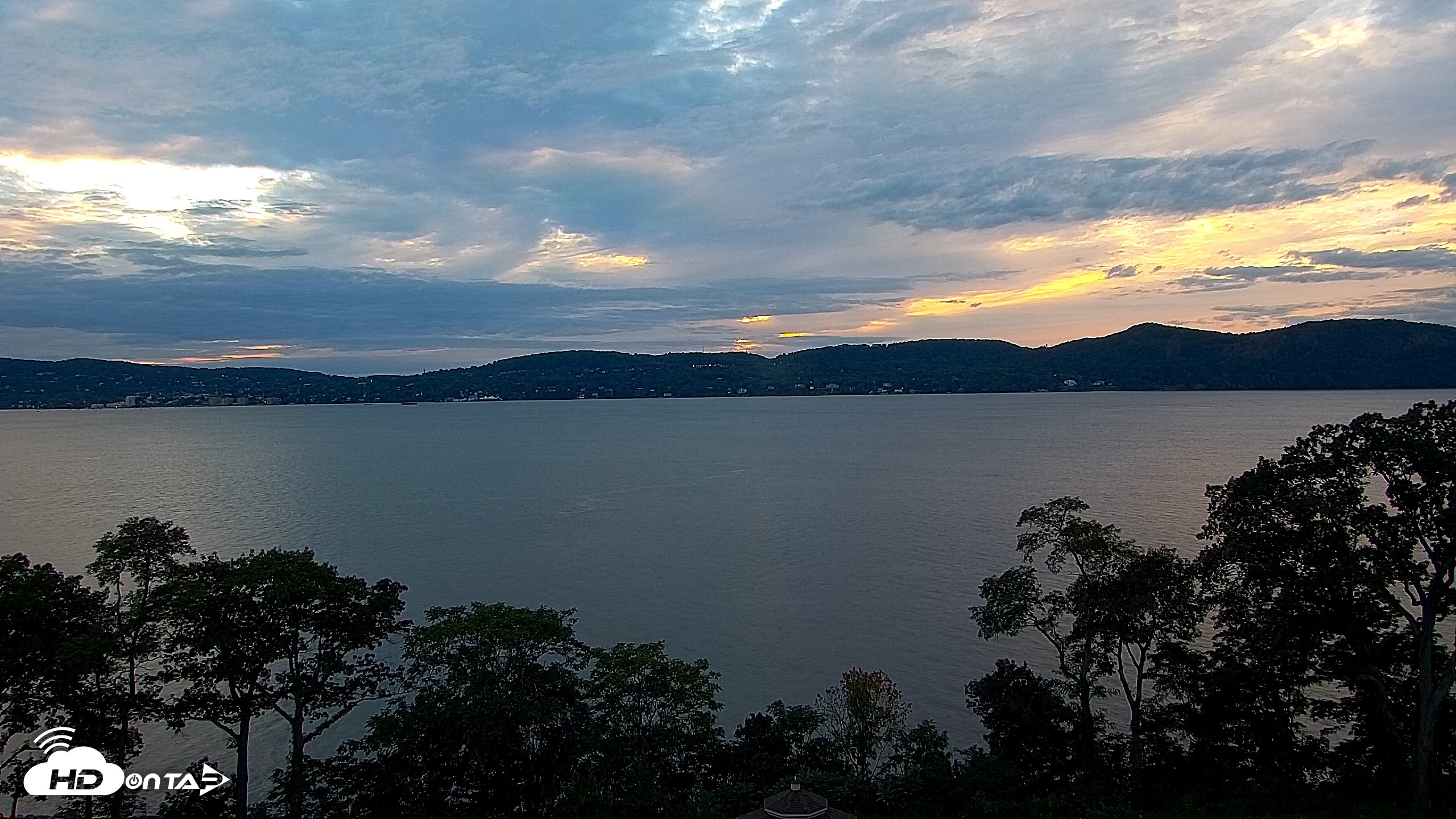 Snapshot of Hudson River Live Webcam taken Sep 22, 2026, 6:40pm EDT