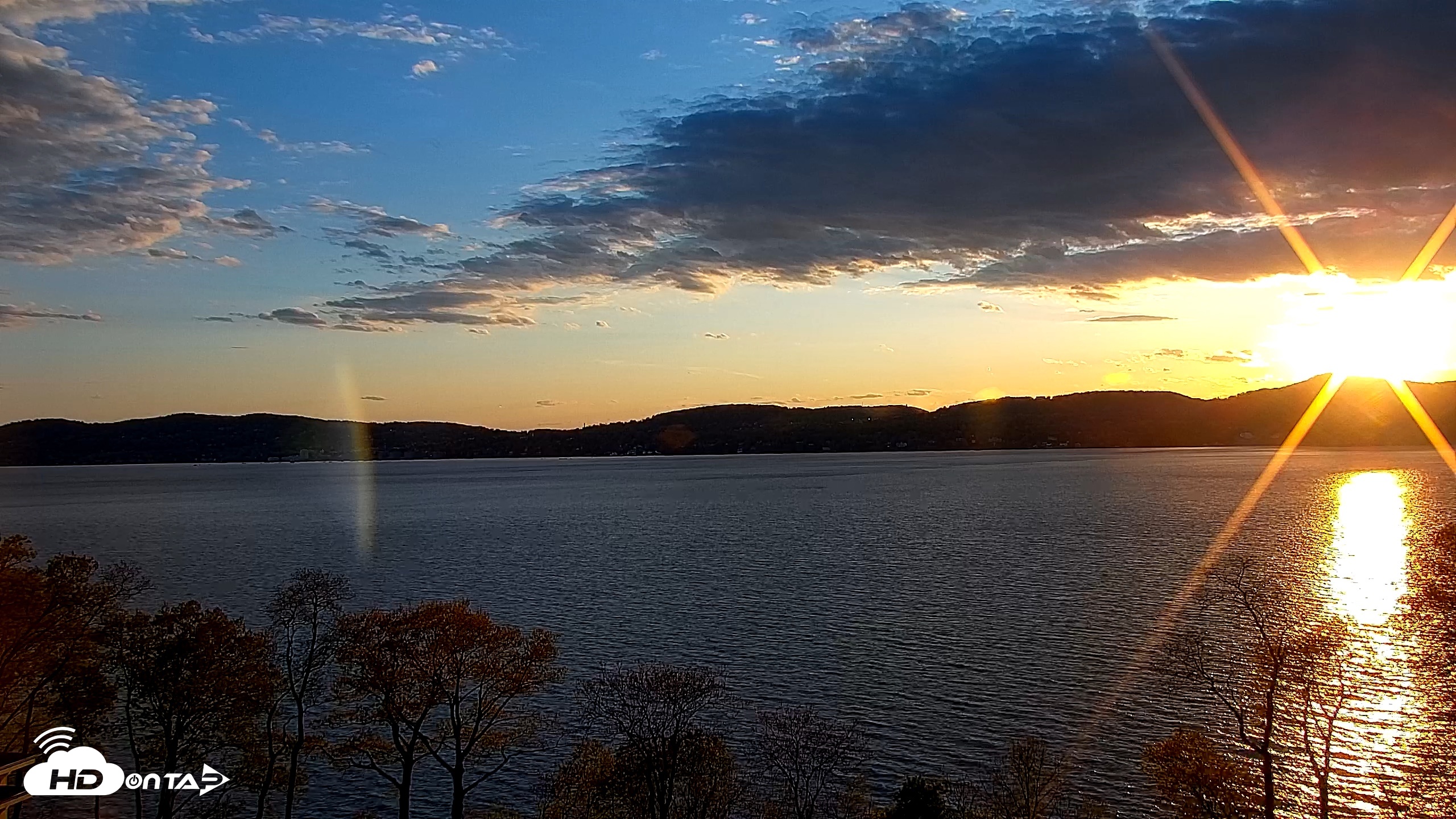 Snapshot of Hudson River Live Webcam taken May 3, 2026, 7:31pm EDT