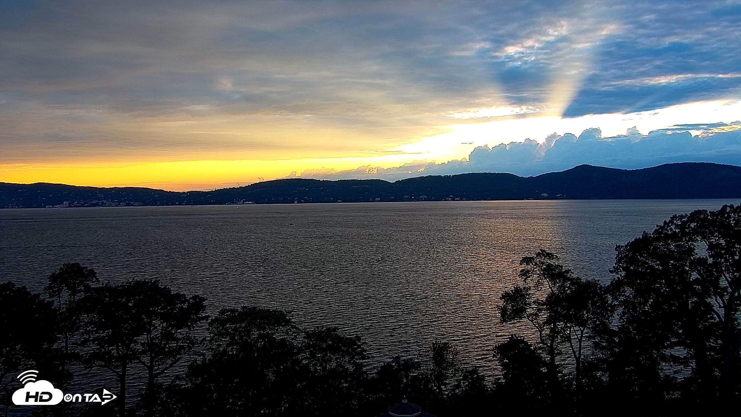 Snapshot of Hudson River Live Webcam taken Aug 23, 2026, 7:22pm EDT