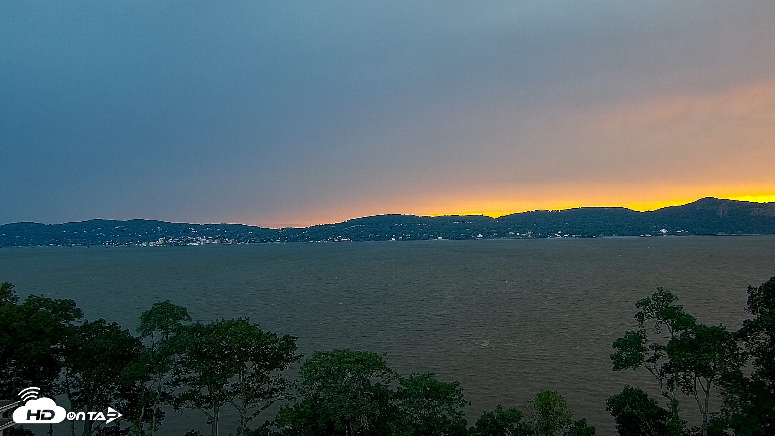 Snapshot of Hudson River Live Webcam taken Jul 3, 2026, 8:03pm EDT