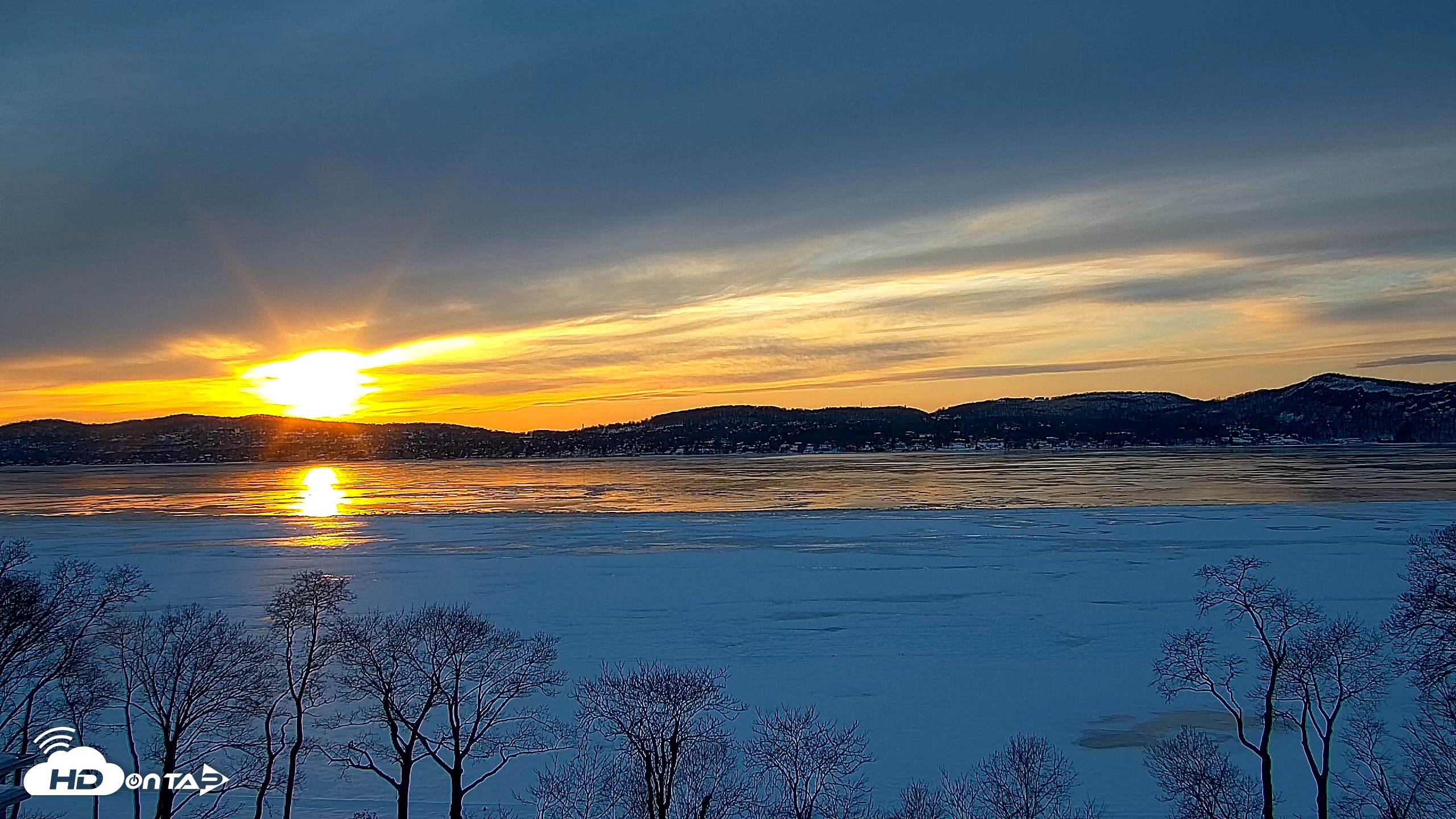 Snapshot of Hudson River Live Webcam taken Jan 28, 2026, 4:47pm EST