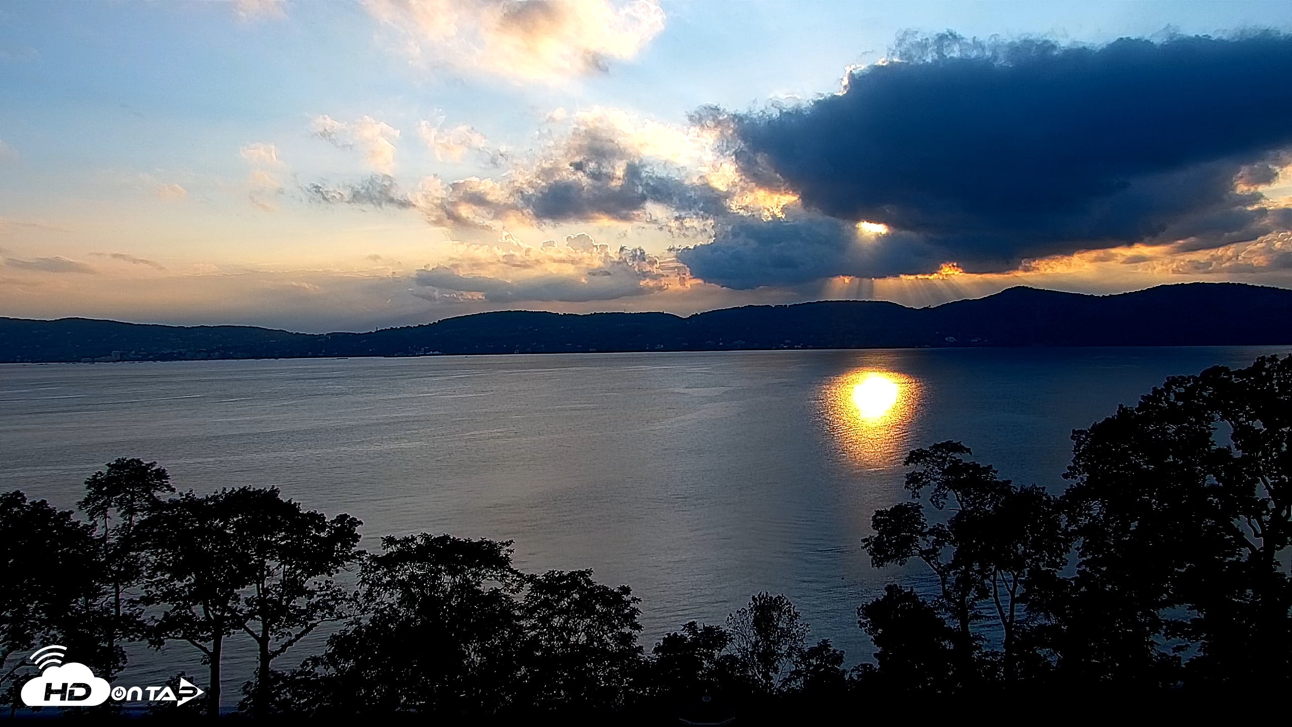 Snapshot of Hudson River Live Webcam taken Aug 22, 2026, 7:05pm EDT