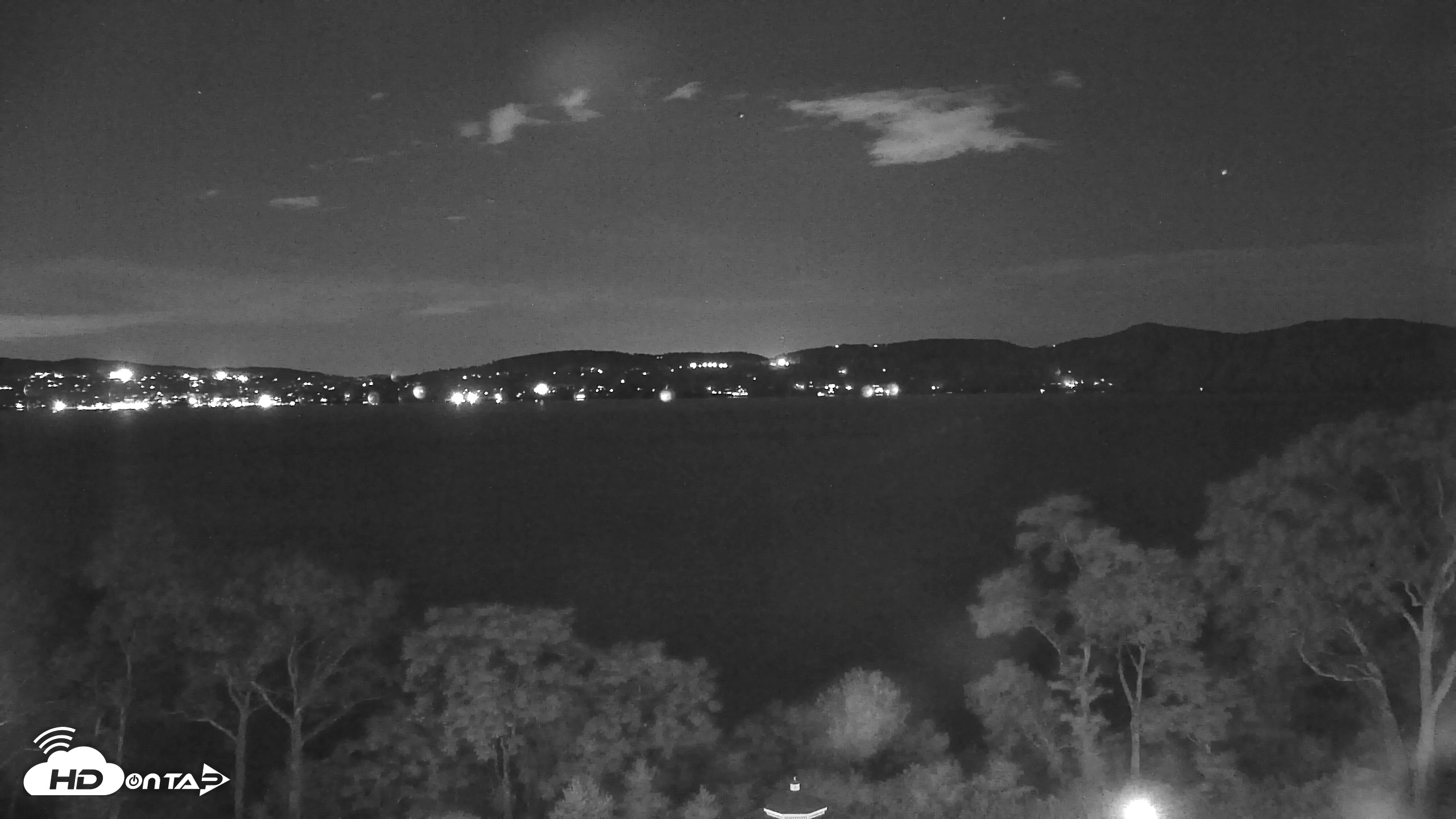 Snapshot of Hudson River Live Webcam taken Aug 25, 2026, 10:14pm EDT