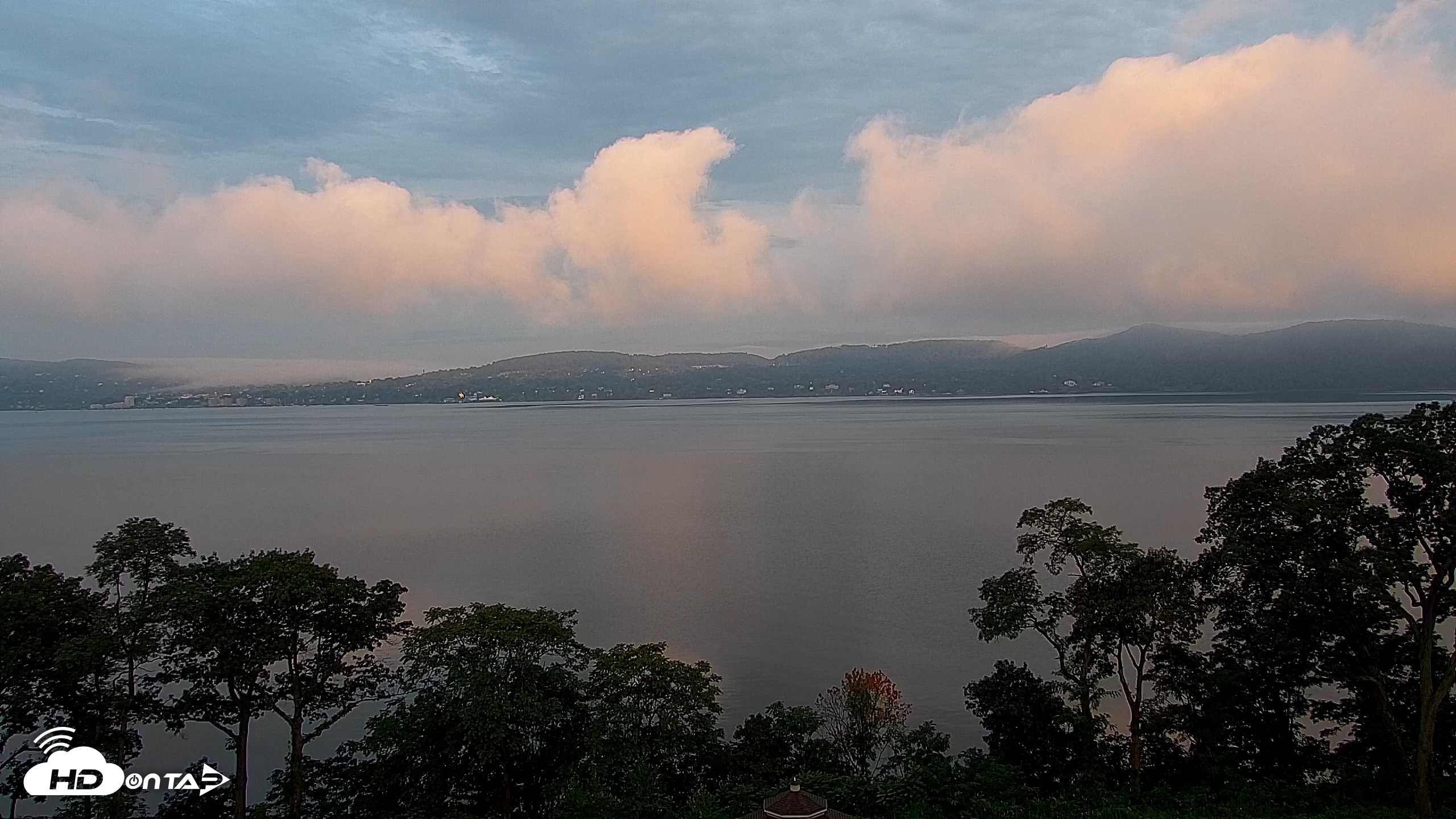 Snapshot of Hudson River Live Webcam taken Aug 28, 2026, 6:45am EDT