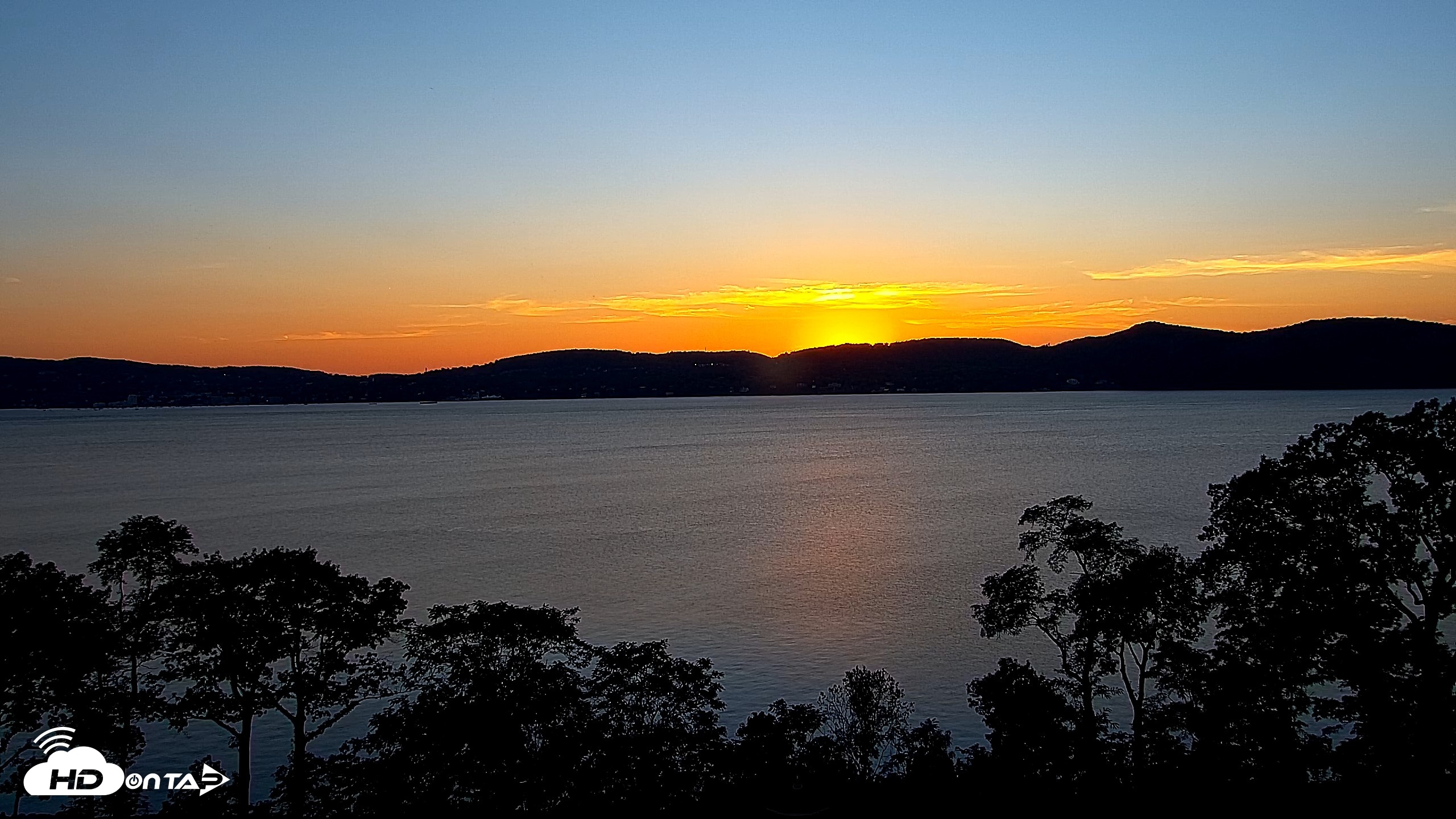Snapshot of Hudson River Live Webcam taken Sep 15, 2026, 6:59pm EDT