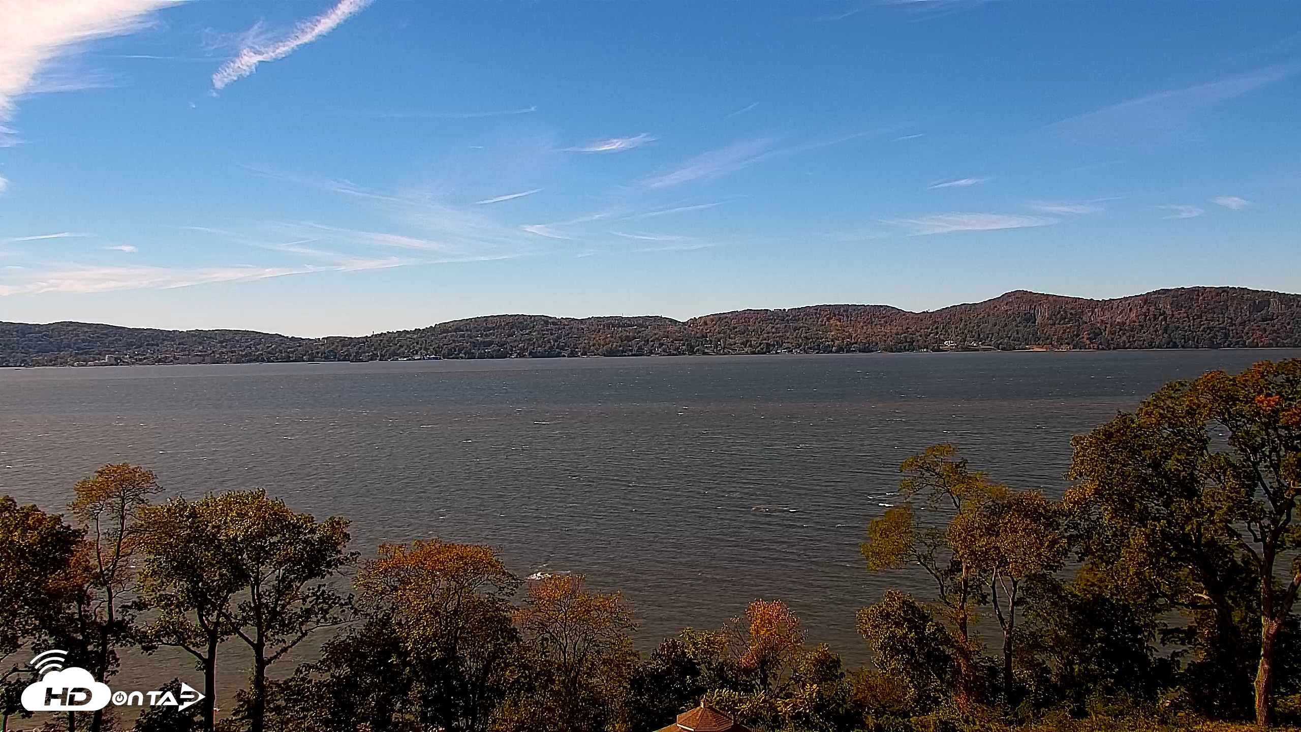 Snapshot of Hudson River Live Webcam taken Oct 21, 2026, 1:19pm EDT