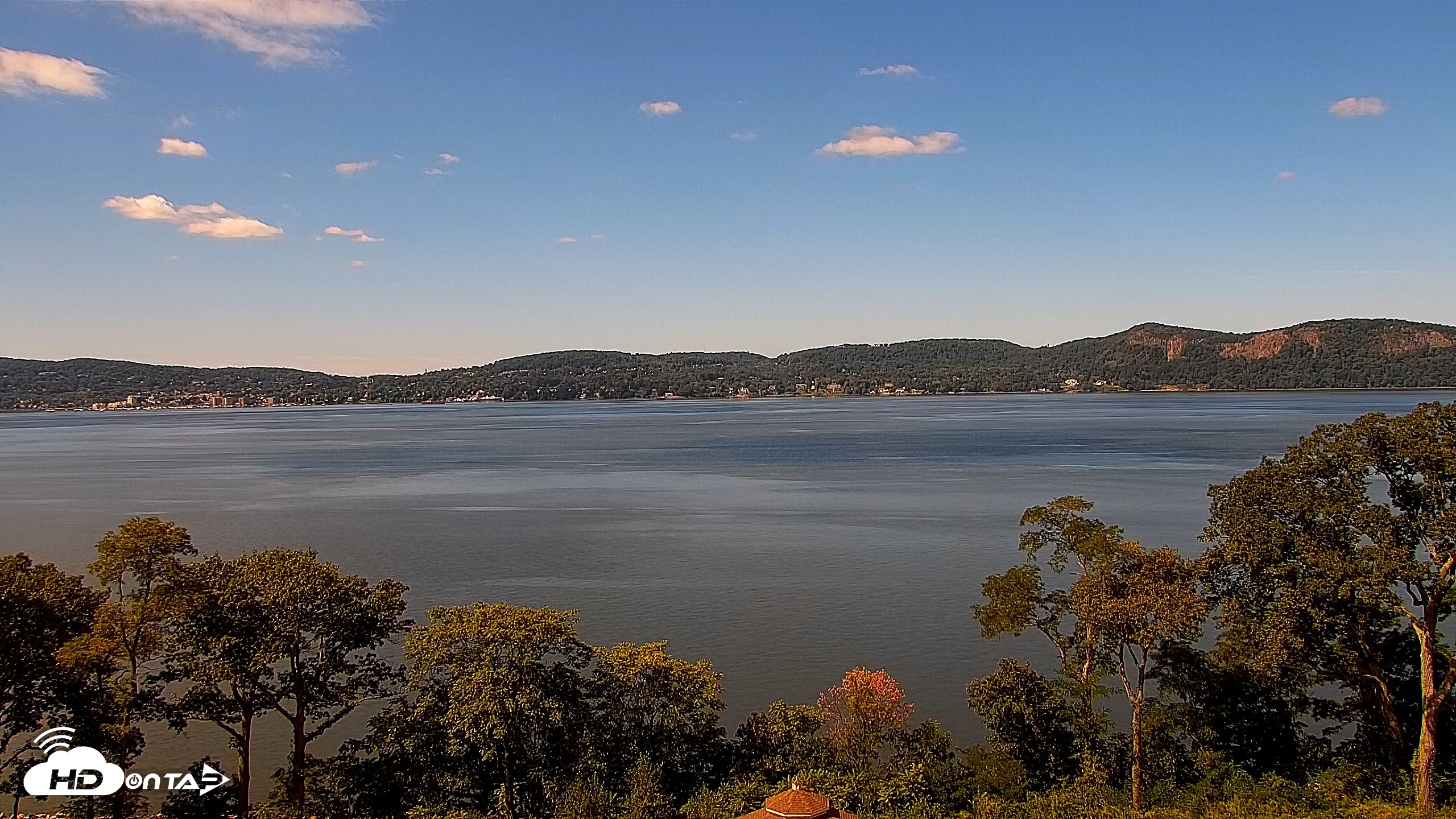 Snapshot of Hudson River Live Webcam taken Sep 15, 2026, 11:51am EDT