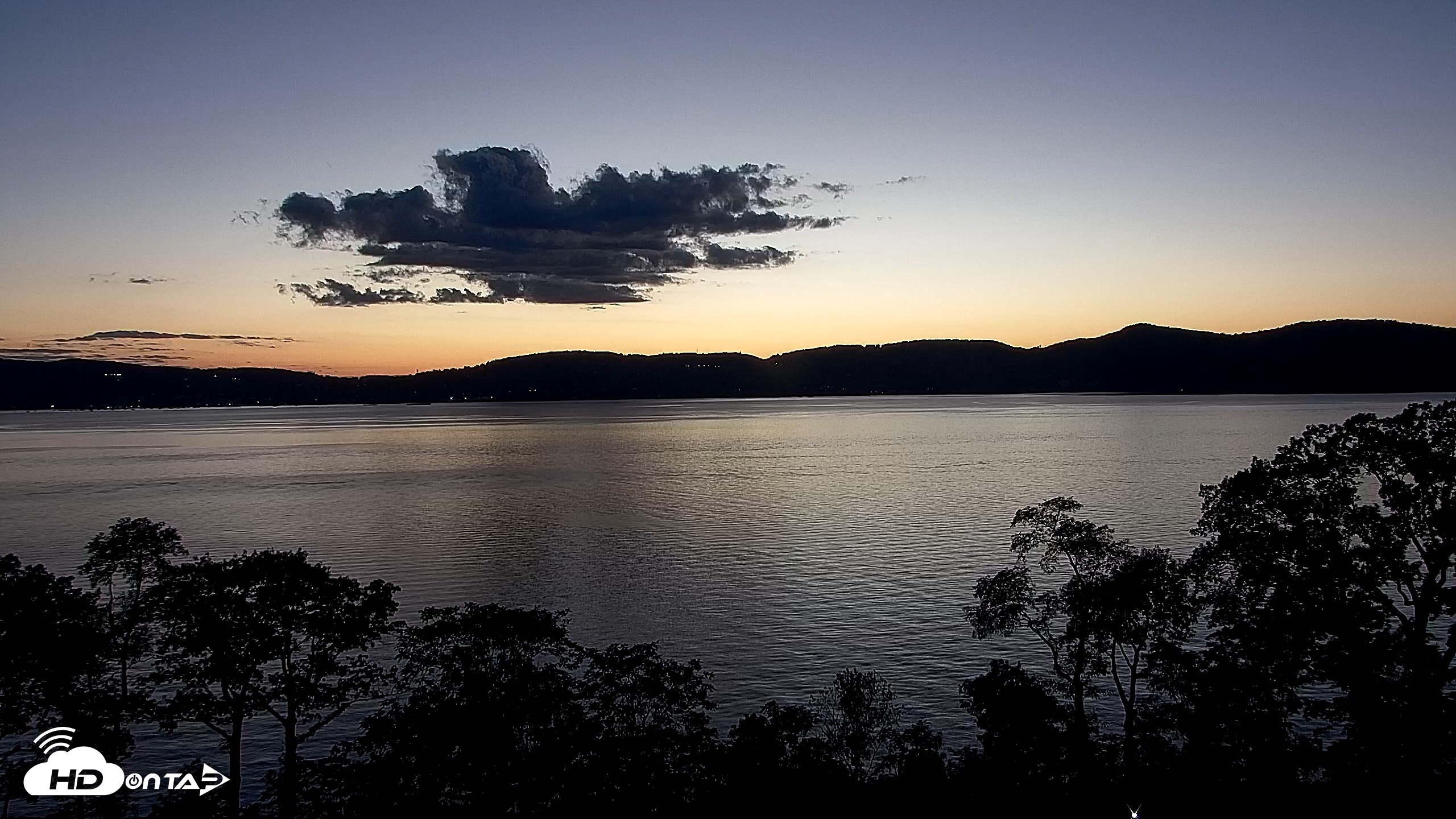 Snapshot of Hudson River Live Webcam taken Oct 3, 2026, 6:53pm EDT