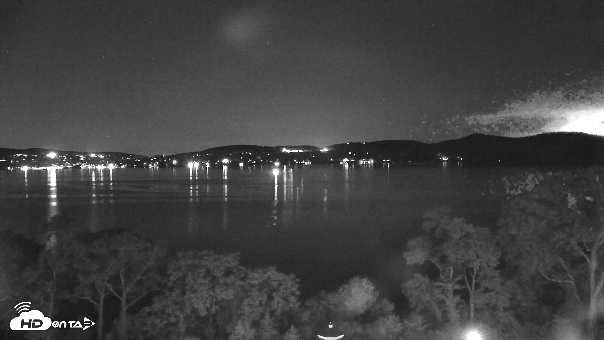 Snapshot of Hudson River Live Webcam taken Sep 13, 2026, 9:11pm EDT
