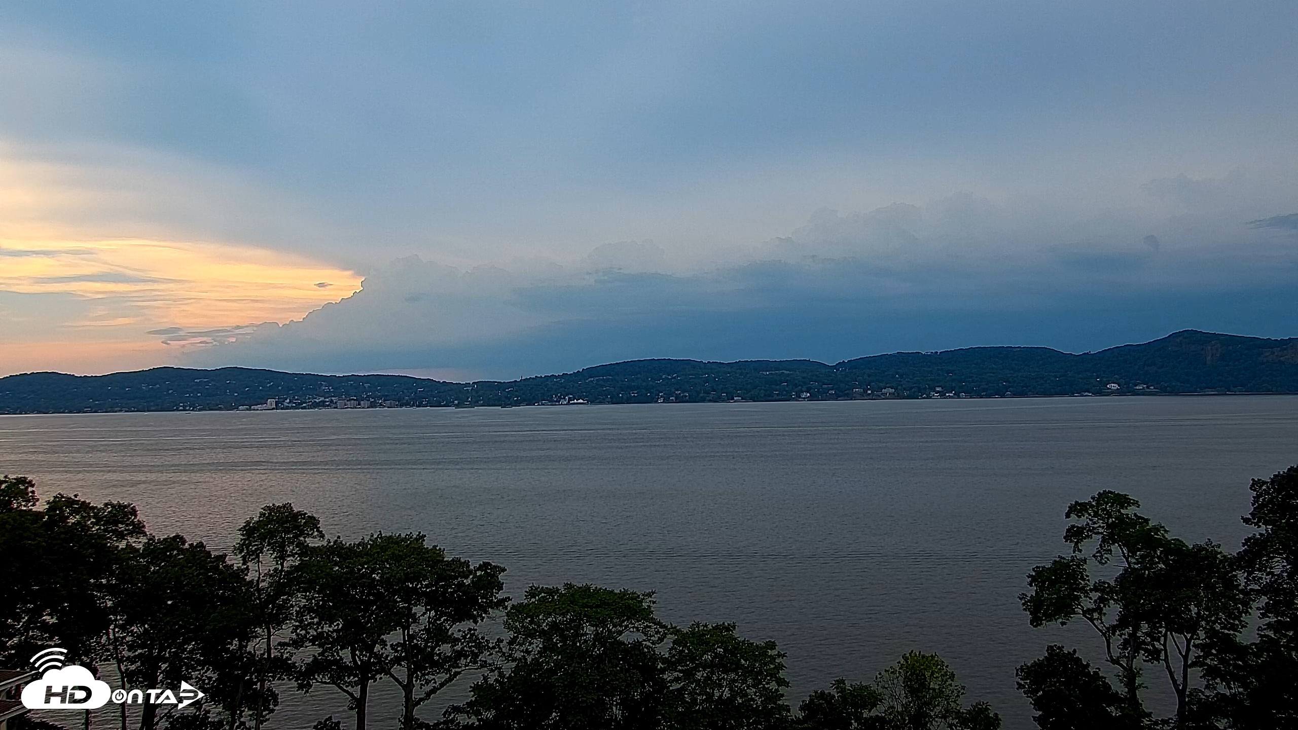 Snapshot of Hudson River Live Webcam taken Jul 4, 2026, 7:33pm EDT