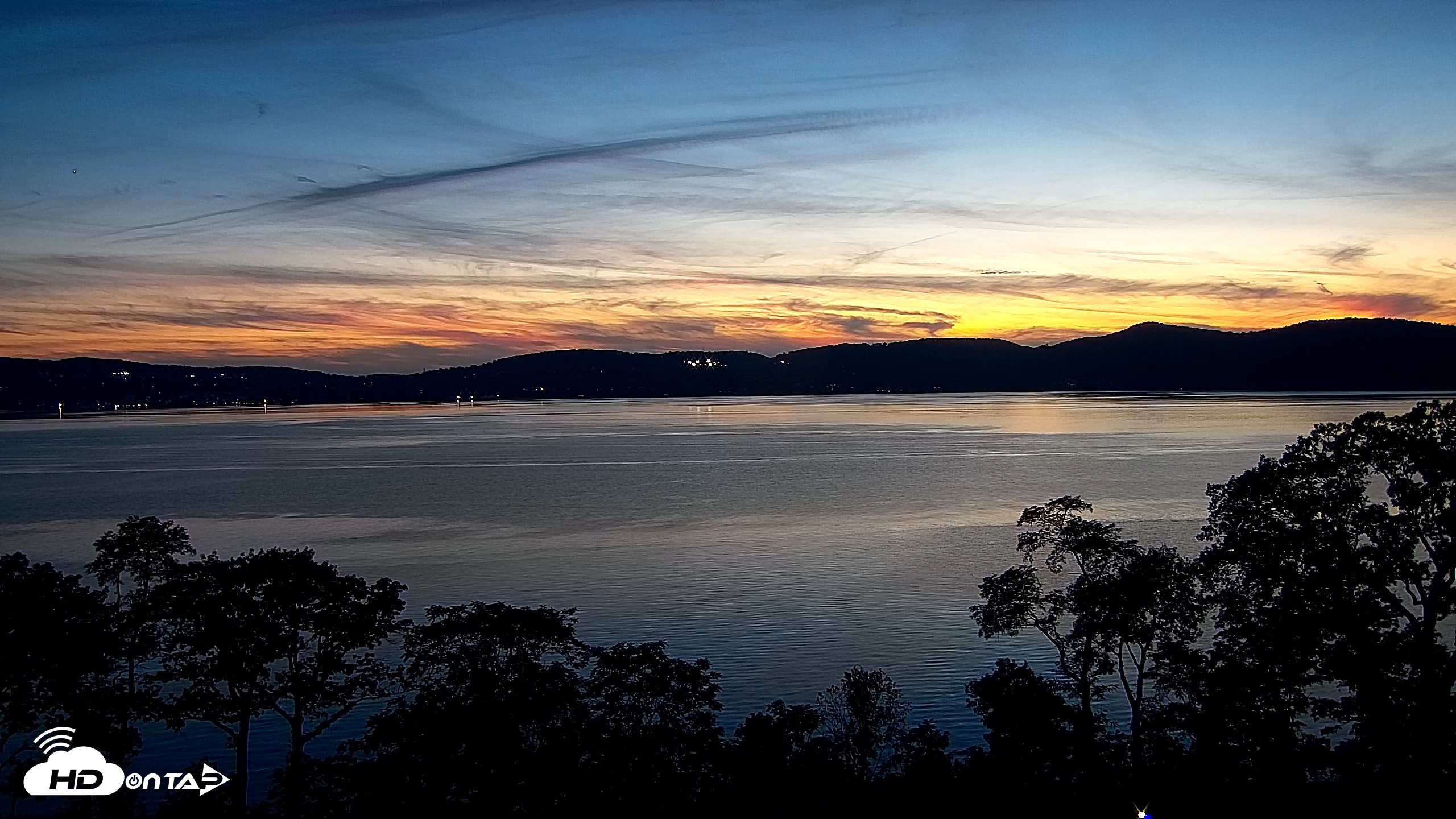 Snapshot of Hudson River Live Webcam taken Sep 8, 2026, 7:38pm EDT