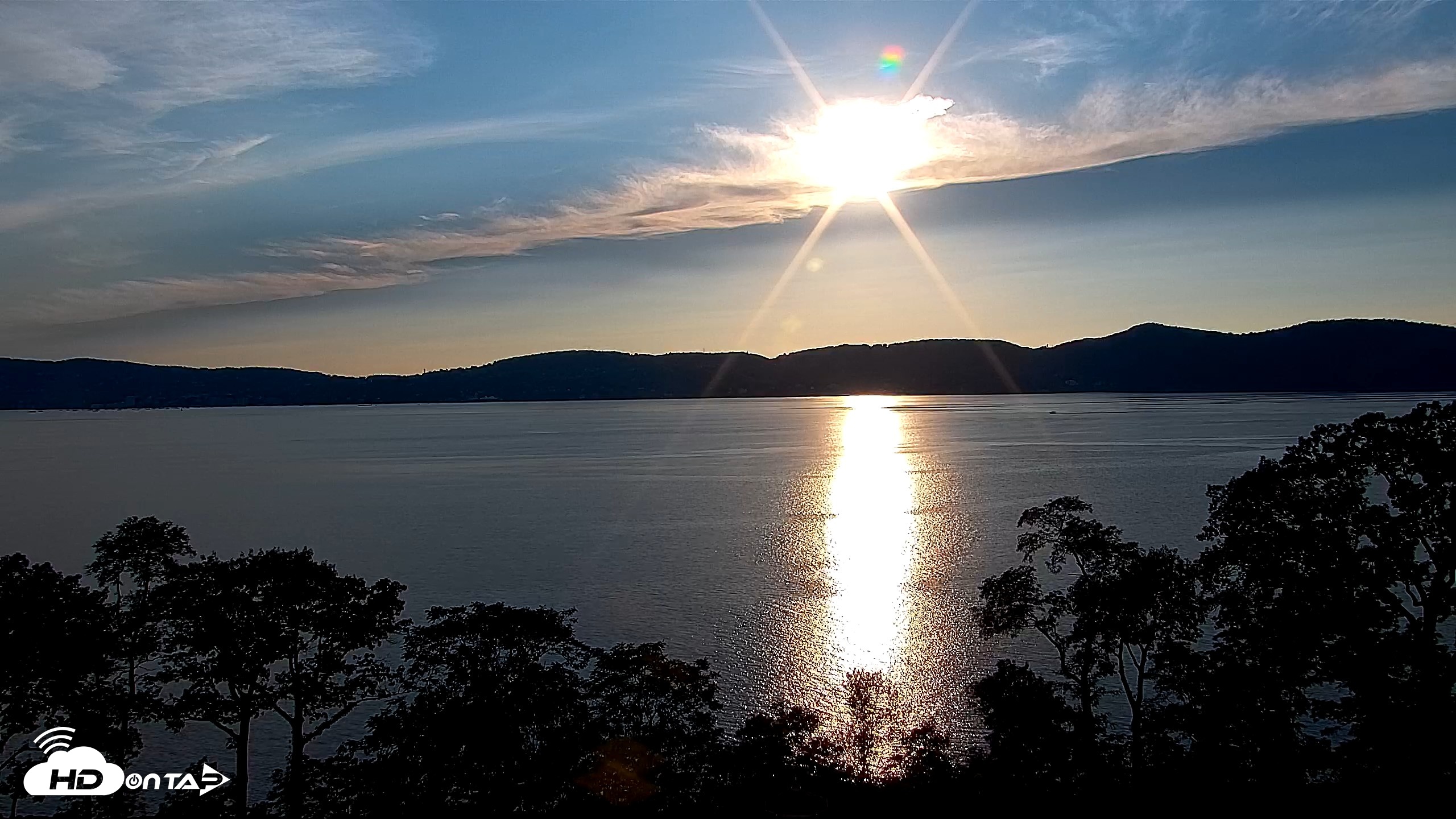 Snapshot of Hudson River Live Webcam taken Aug 28, 2026, 6:39pm EDT