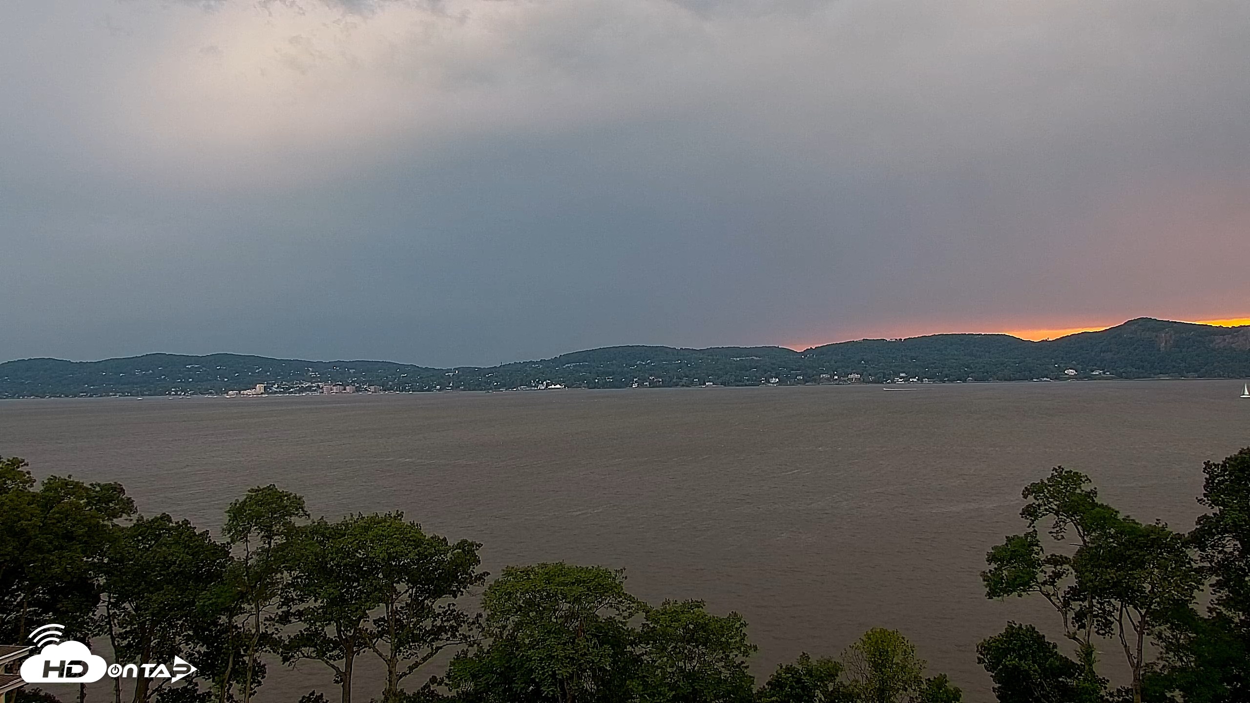 Snapshot of Hudson River Live Webcam taken Jul 3, 2026, 7:48pm EDT