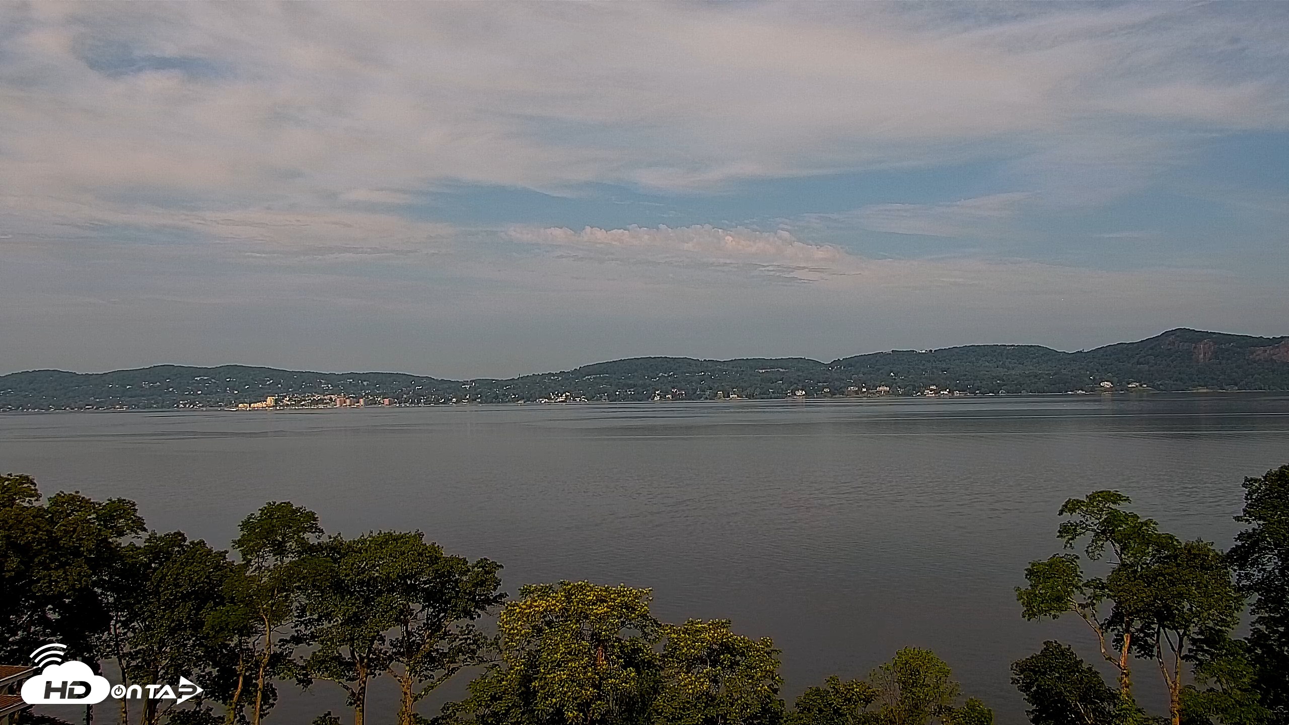 Snapshot of Hudson River Live Webcam taken Jun 11, 2026, 8:56am EDT