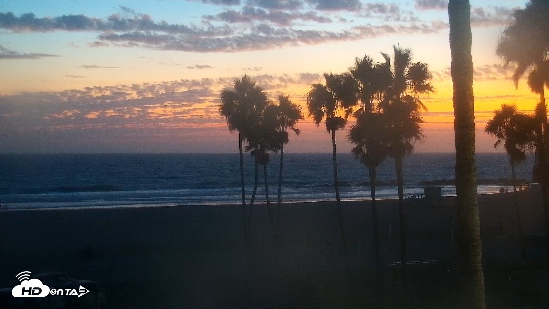 Snapshot of Venice Beach Live Surf Cam taken Aug 30, 2026, 7:57pm PDT