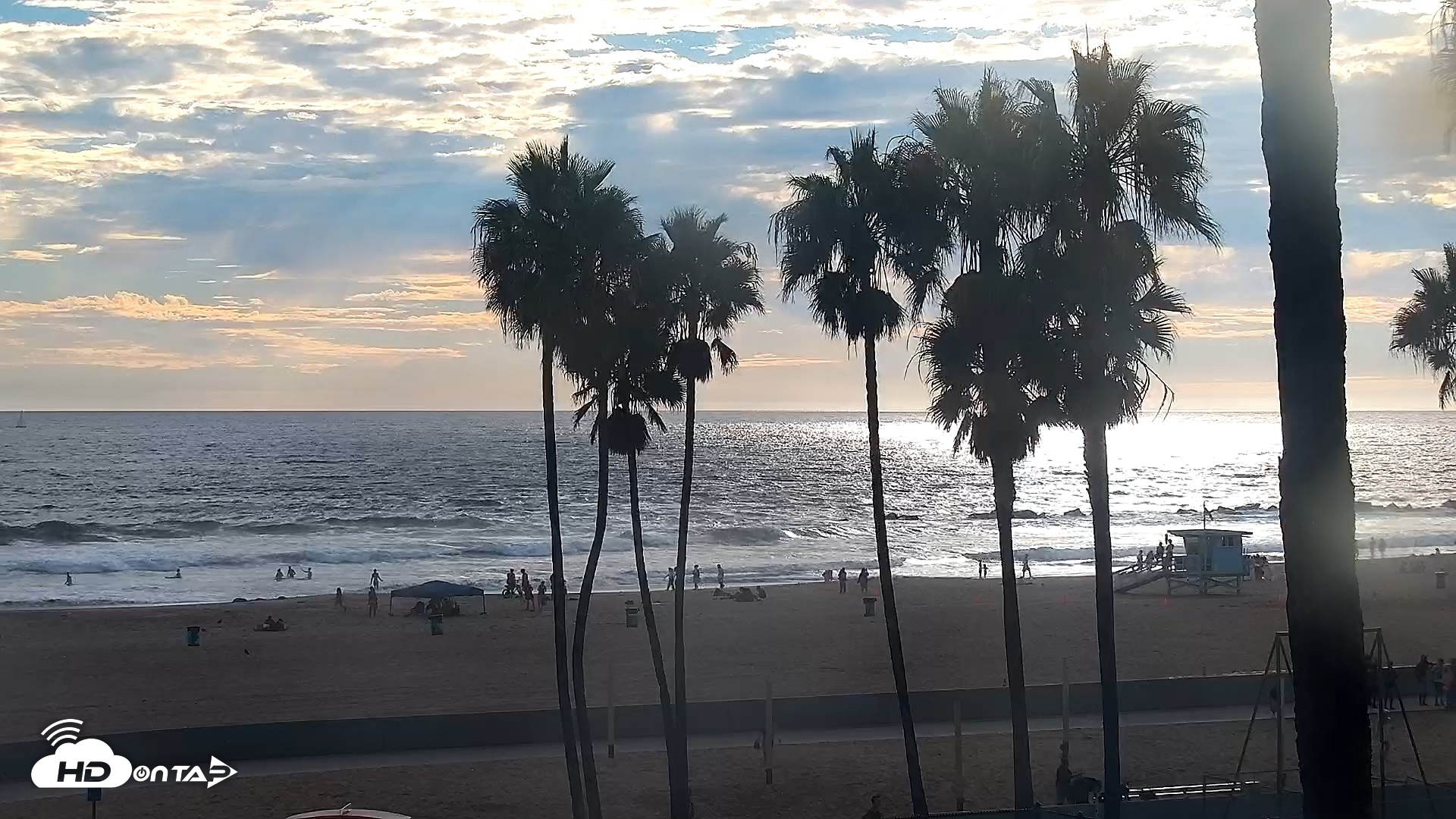 Snapshot of Venice Beach Live Surf Cam taken Sep 7, 2026, 6:01pm PDT
