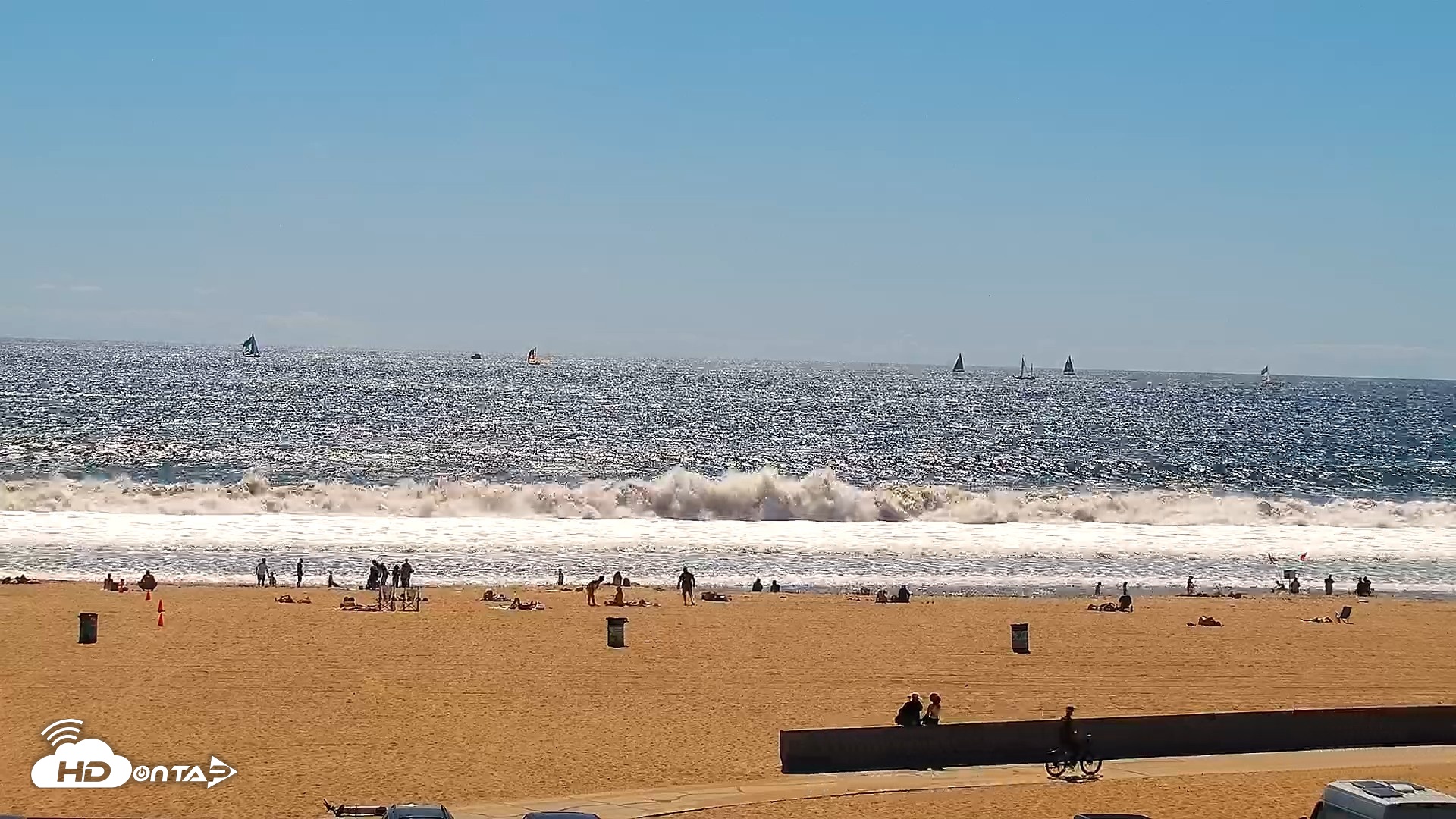 Snapshot of Venice Beach Live Surf Cam taken Apr 11, 2026, 2:57pm PDT