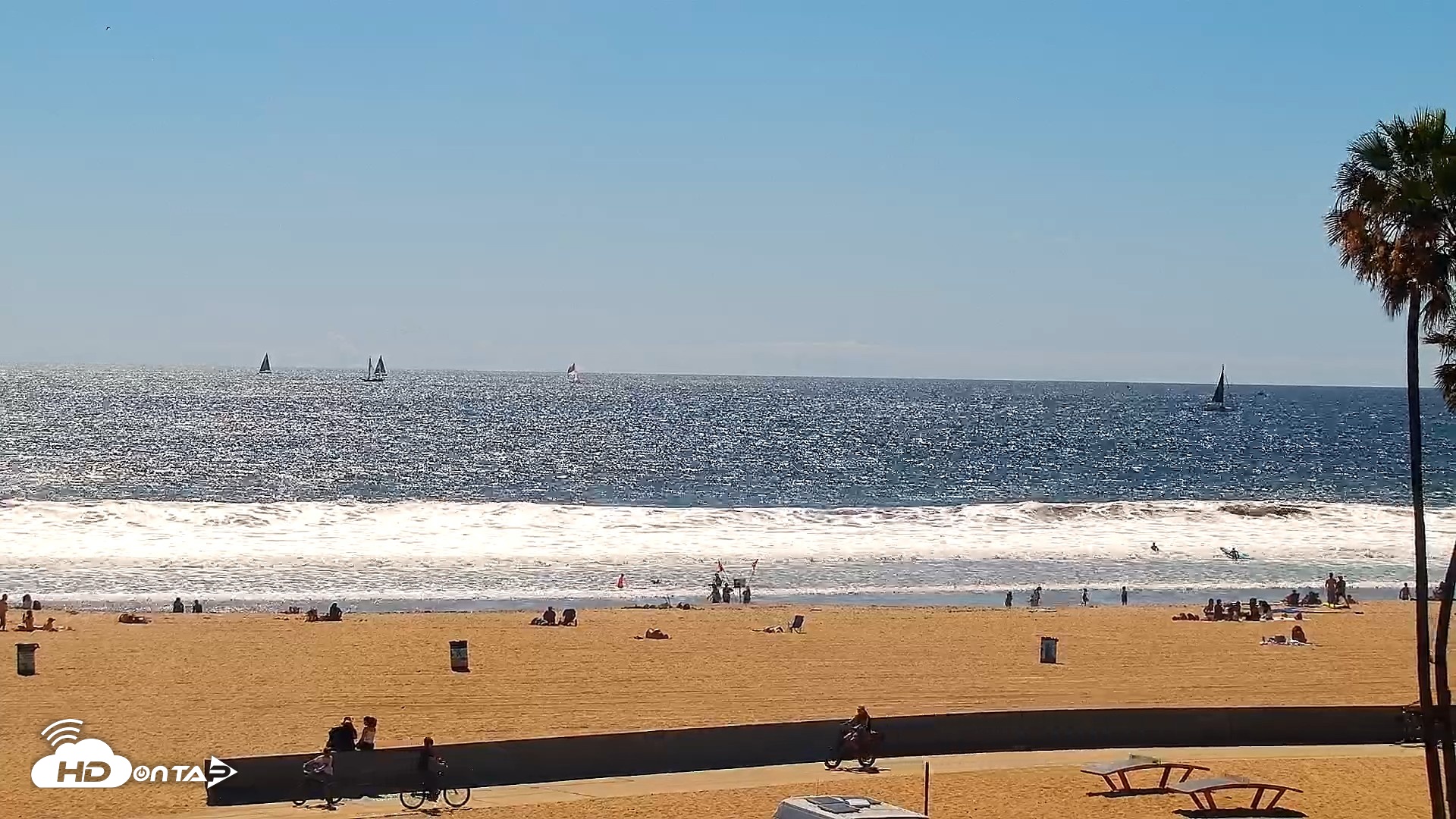 Snapshot of Venice Beach Live Surf Cam taken Apr 11, 2026, 2:58pm PDT