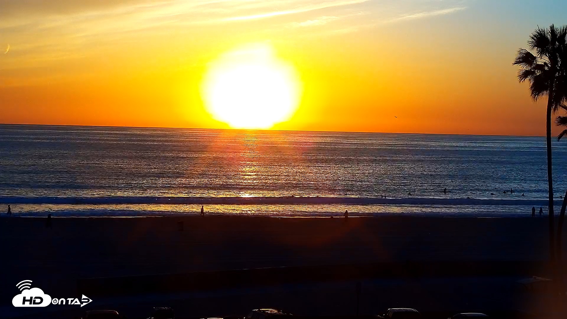 Snapshot of Venice Beach Live Surf Cam taken Jan 28, 2026, 5:15pm PST