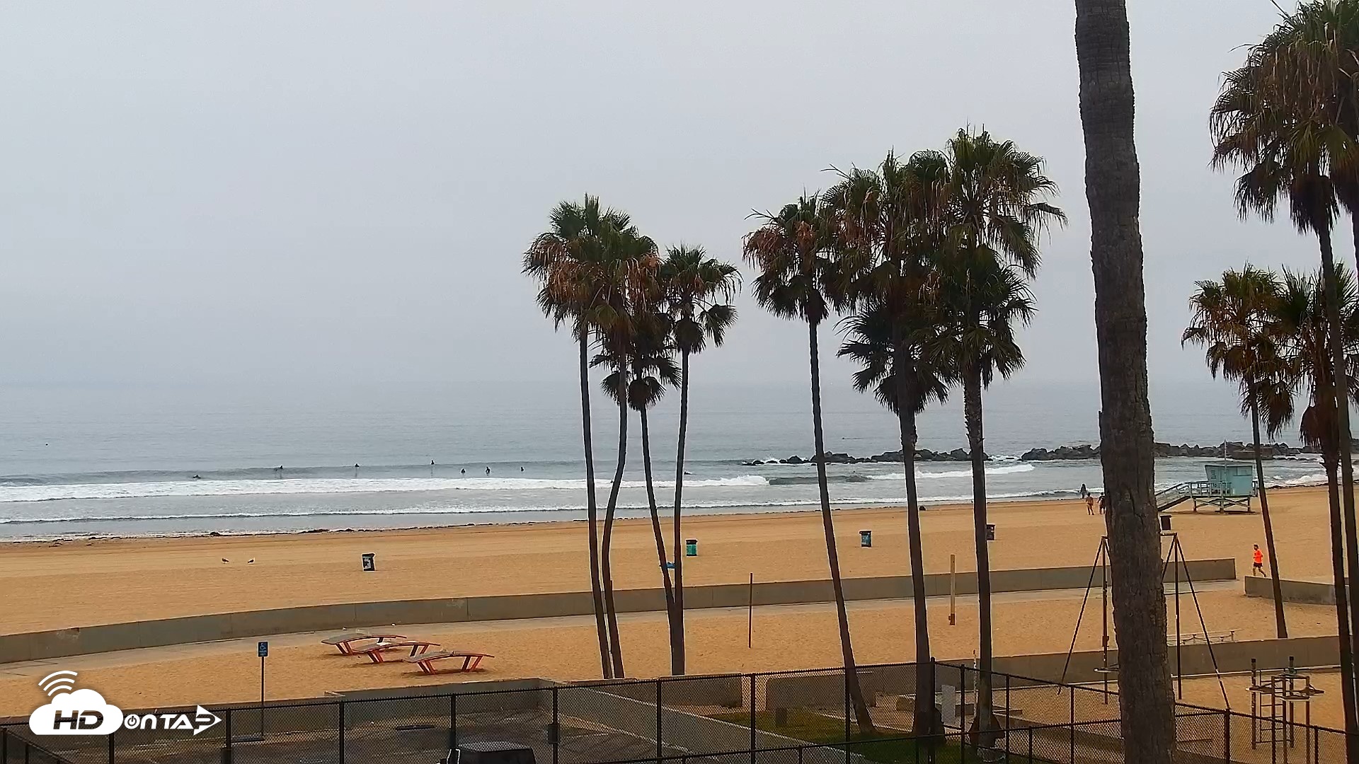 Snapshot of Venice Beach Live Surf Cam taken Jun 12, 2026, 7:11am PDT