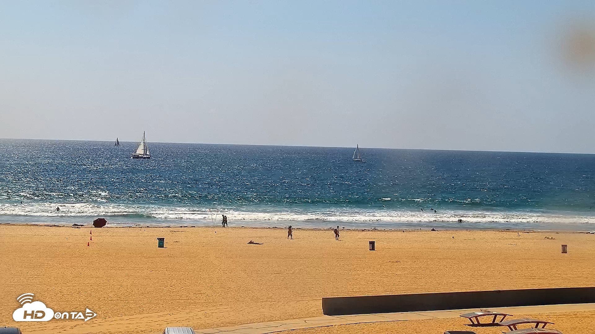 Snapshot of Venice Beach Live Surf Cam taken Sep 18, 2026, 1:54pm PDT