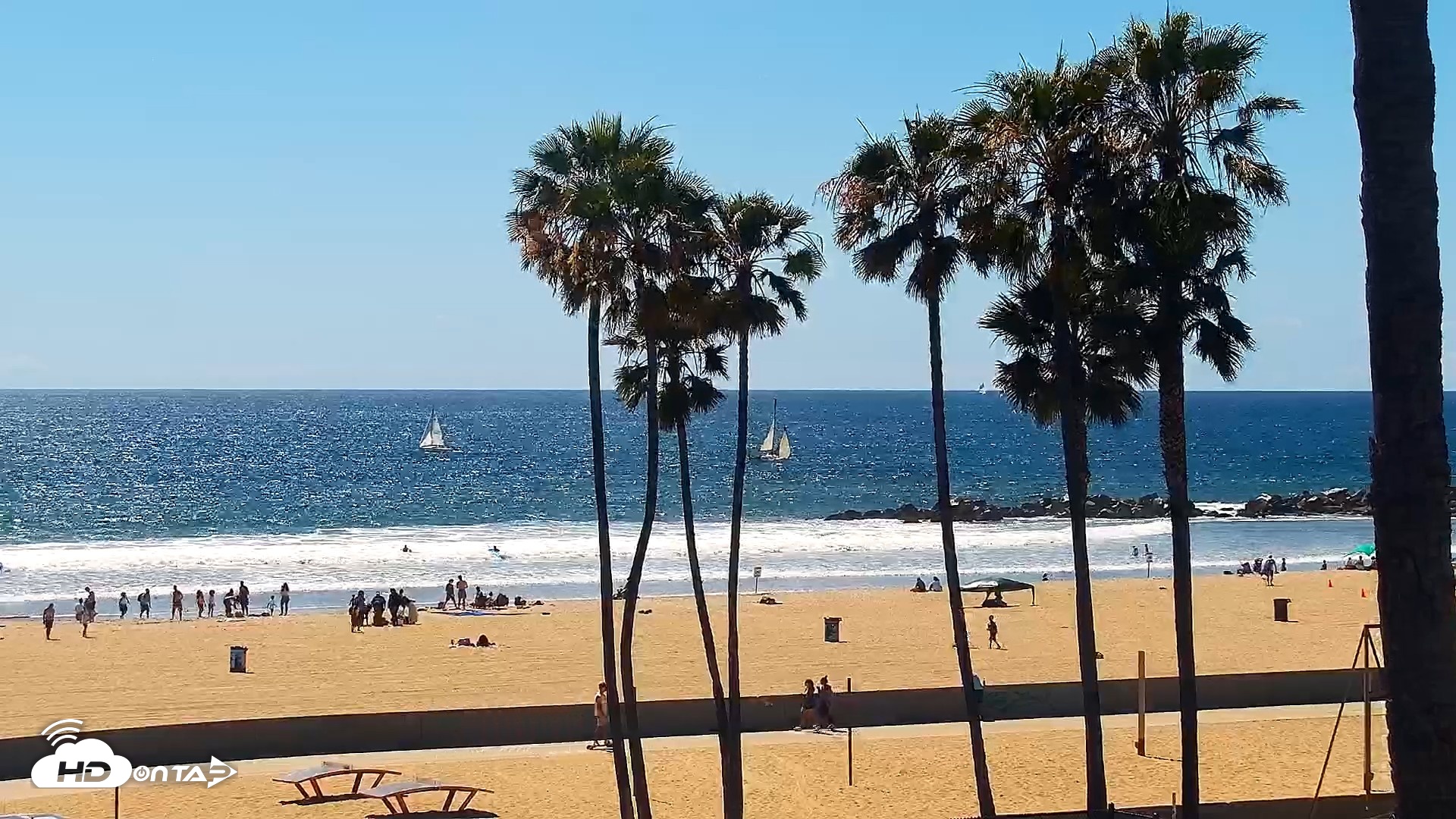 Snapshot of Venice Beach Live Surf Cam taken Apr 11, 2026, 2:48pm PDT