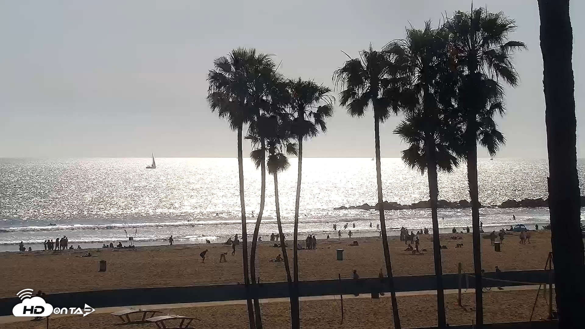 Snapshot of Venice Beach Live Surf Cam taken Apr 19, 2026, 4:45pm PDT