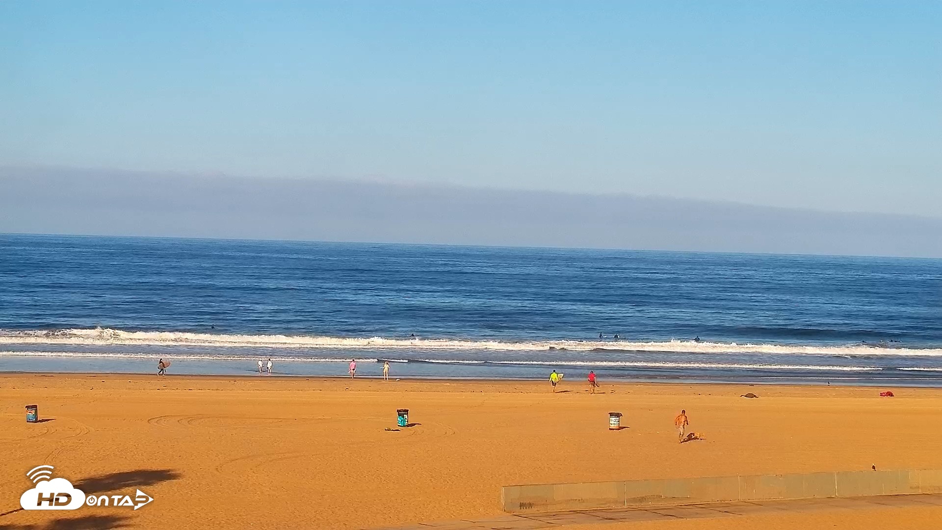 Snapshot of Venice Beach Live Surf Cam taken Jul 7, 2026, 7:38am PDT