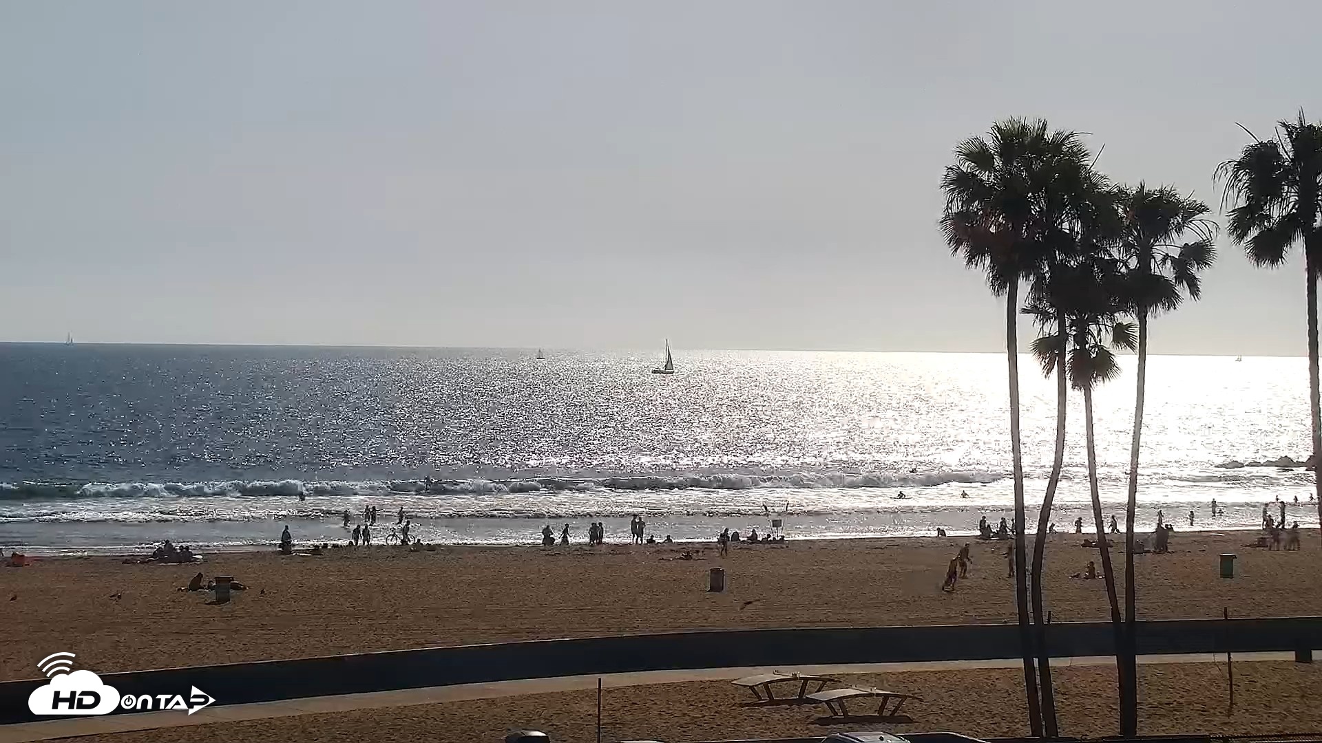 Snapshot of Venice Beach Live Surf Cam taken Apr 19, 2026, 4:44pm PDT