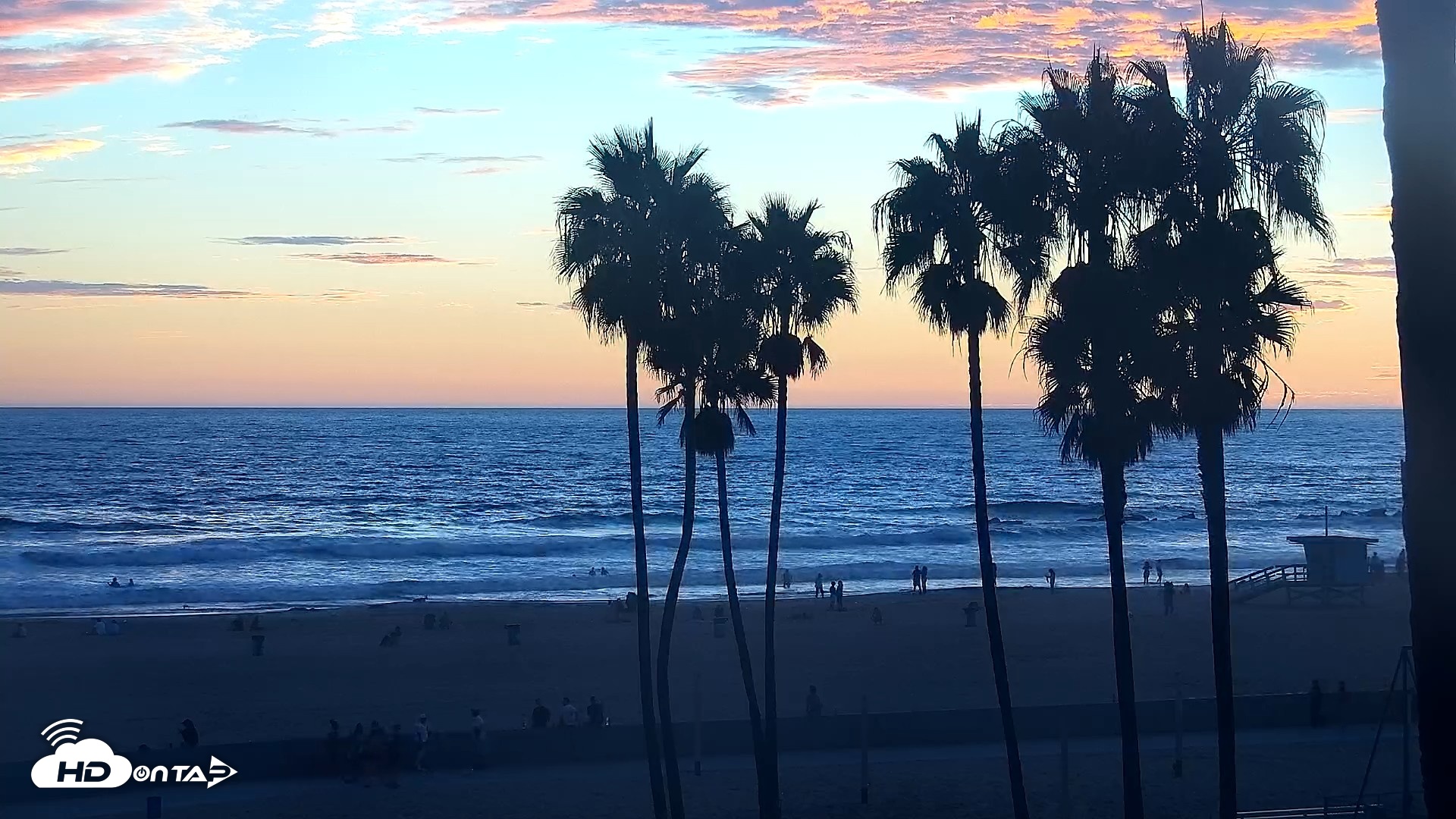 Snapshot of Venice Beach Live Surf Cam taken Sep 7, 2026, 7:18pm PDT