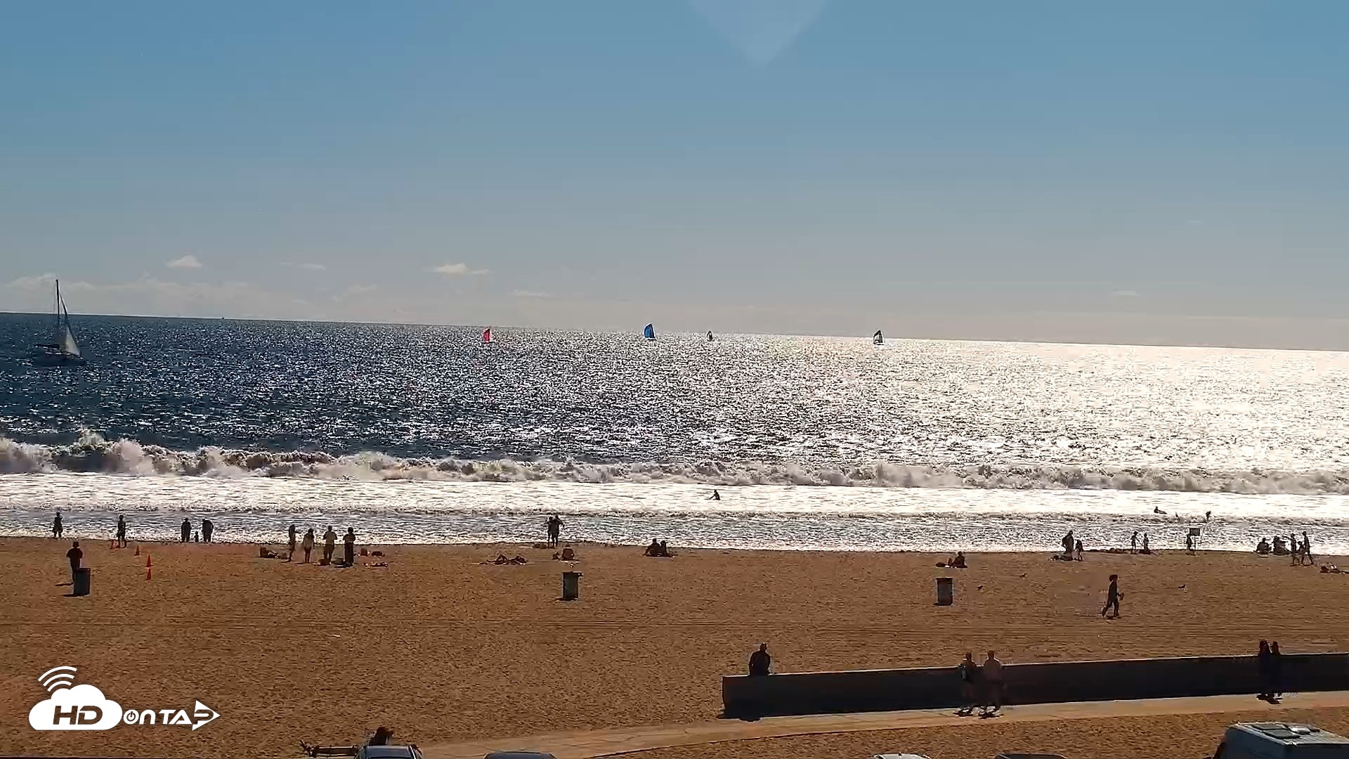 Snapshot of Venice Beach Live Surf Cam taken Apr 11, 2026, 4:00pm PDT