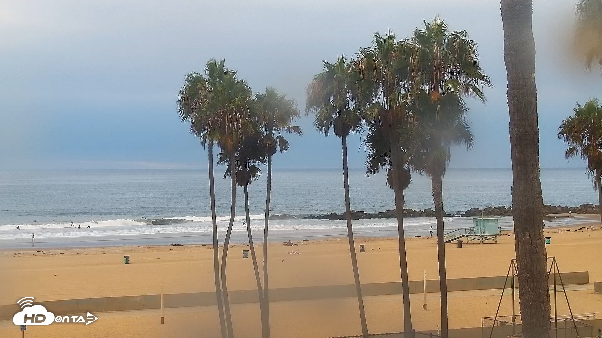 Snapshot of Venice Beach Live Surf Cam taken Aug 13, 2026, 7:23am PDT